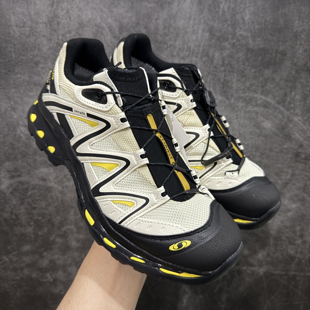 图片[3]-【PZ纯原】SALOMON XT-Quest 萨洛蒙潮流越野机能户外功能鞋 417590 全新版本出货 好货不怕晚 品质 细节 材料都是肉眼可以见！ 售前售后也是其它工厂无法匹敌！ 纯原外贸平台特供订单 耗时半年巨作 全套原纸板楦头开发 原厂特供网布配套加持 确保原汁原味 完美呈现版型 原档数据独家私模五层组合大底 原装Ortholite轻量化鞋垫 中底布带钢印编号 原厂TPU锁扣 进口港宝加持 后跟自然饱满 还原公司包裹性 鞋面采用SENSIFT贴合技术 全方位贴合包裹脚型 鞋跟部鞋底牵引设计 提供强大的抓地性能 更适应野外崎岖不平的道路 其3D ADVANCED CHASSIS底盘 材料轻量大化 钉齿设计更具稳定性 防护性 鞋底易磨损区运用CONTAGRIP高耐磨材料 应对城市硬质路面长距离跑考验 尺码：36 36.5 37.5 38 38.5 39 40 40.5 41 42 42.5 43 44 44.5 45-选品中心