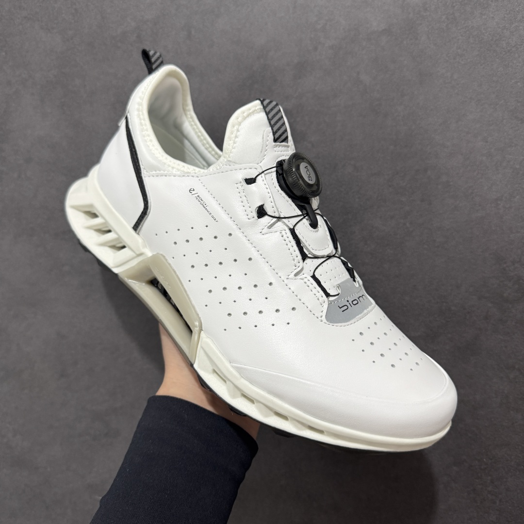 图片[3]-Ecco爱步 运动鞋男鞋高尔夫球鞋 BIOM2024 透气健步鞋 防滑跑步鞋 健步C系列新款 黄景瑜同款 牛皮鞋面 纹理自然 柔韧耐穿 BIOM自然律动科技鞋楦 符合人体工学 带来裸足体验 气垫中底 带来轻盈舒适的上脚感受 橡胶外底 适应多种地形 防滑耐磨 强劲抓地 鞋面和鞋底一体成型合脚耐穿 城市运动 自在逸步 尺码：39 40 41 42 43 44-选品中心