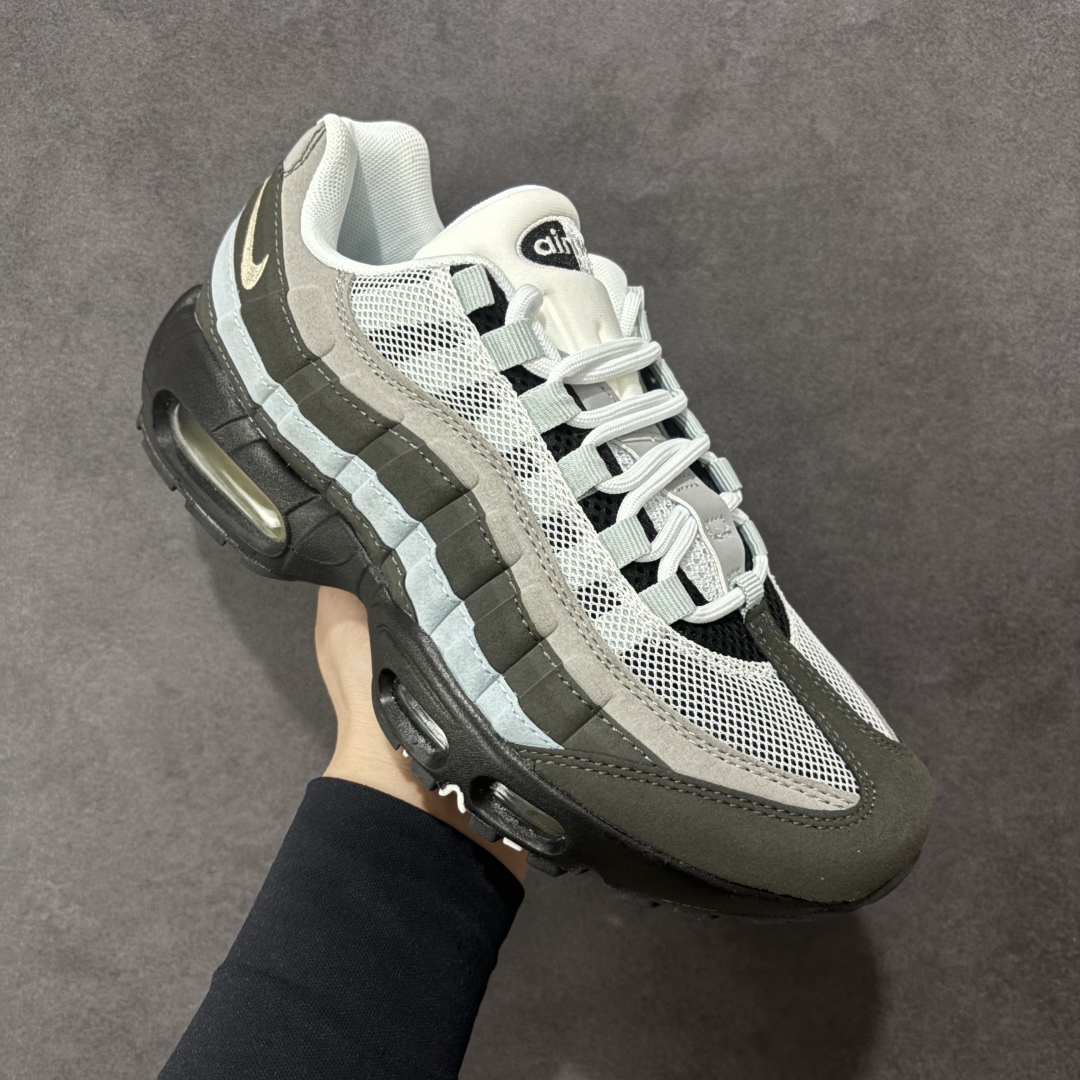  
【PE版】Nike Air Max 95 OG Neon 复古运动舒适 织物合成革 减震耐磨透气增高