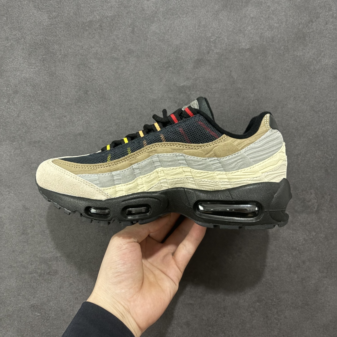  
【PE版】Nike Air Max 95 OG Neon 复古运动舒适 织物合成革 减震耐磨透气增高