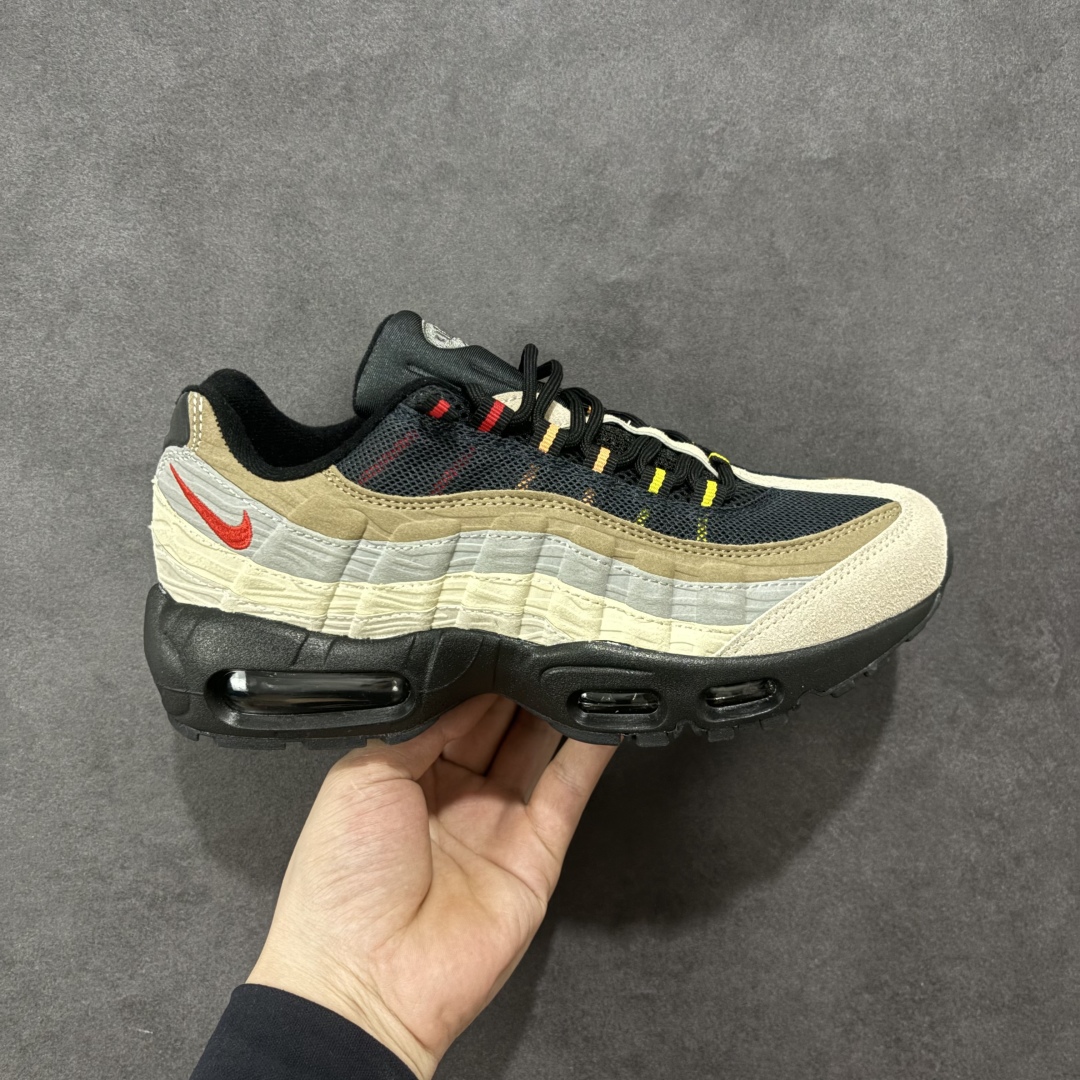  
【PE版】Nike Air Max 95 OG Neon 复古运动舒适 织物合成革 减震耐磨透气增高