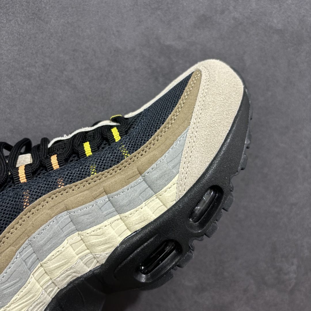  
【PE版】Nike Air Max 95 OG Neon 复古运动舒适 织物合成革 减震耐磨透气增高