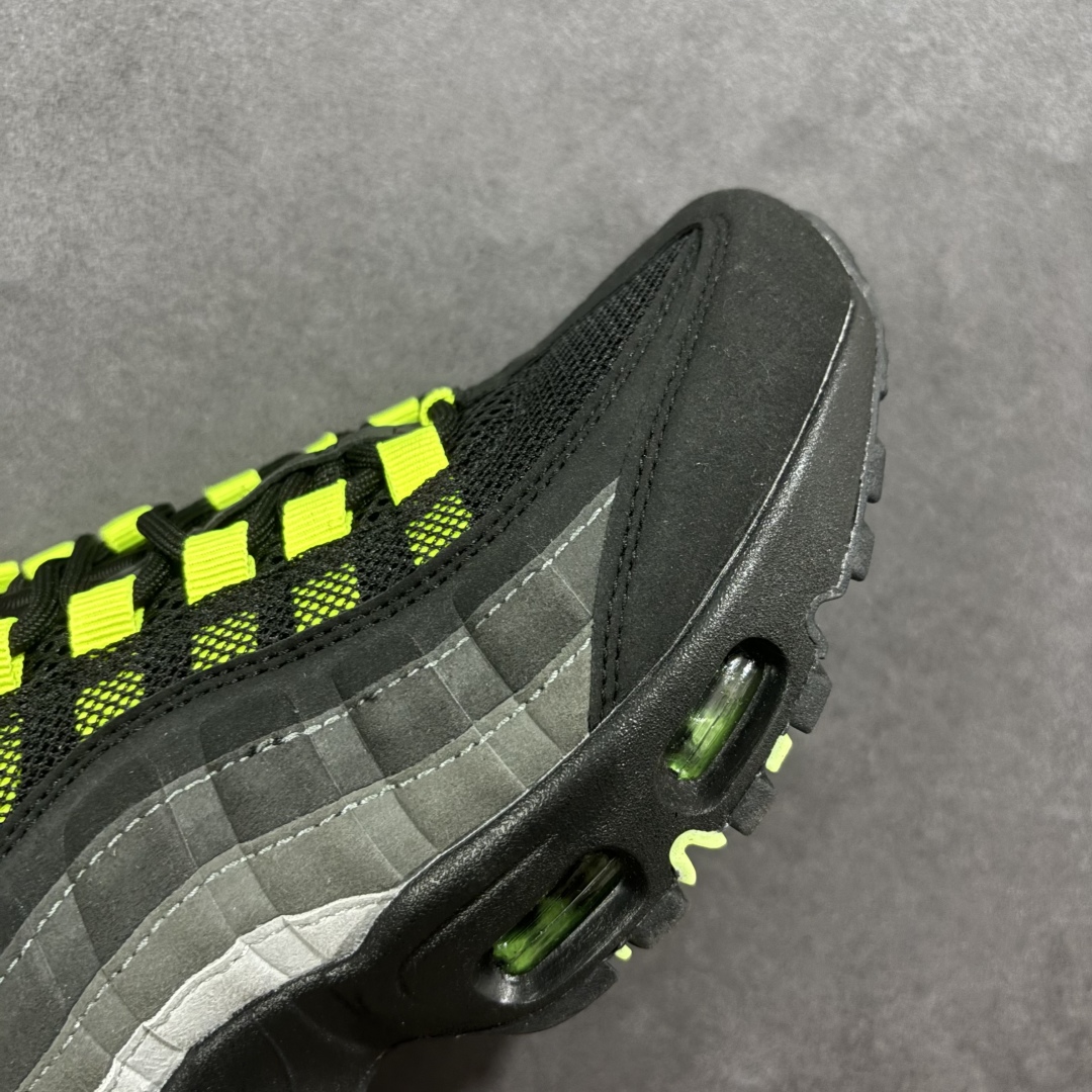  
【PE版】Nike Air Max 95 OG Neon 复古运动舒适 织物合成革 减震耐磨透气增高