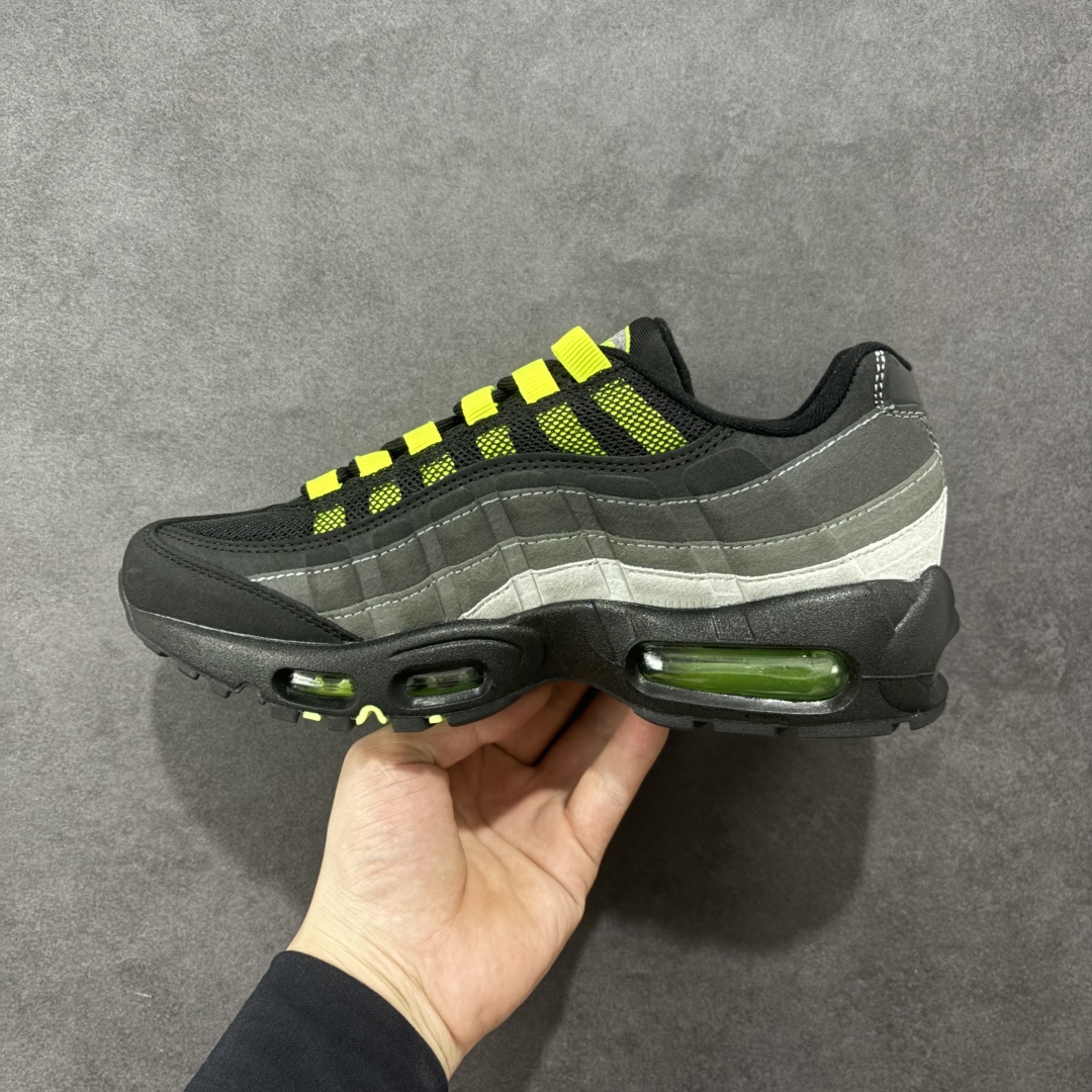  
【PE版】Nike Air Max 95 OG Neon 复古运动舒适 织物合成革 减震耐磨透气增高