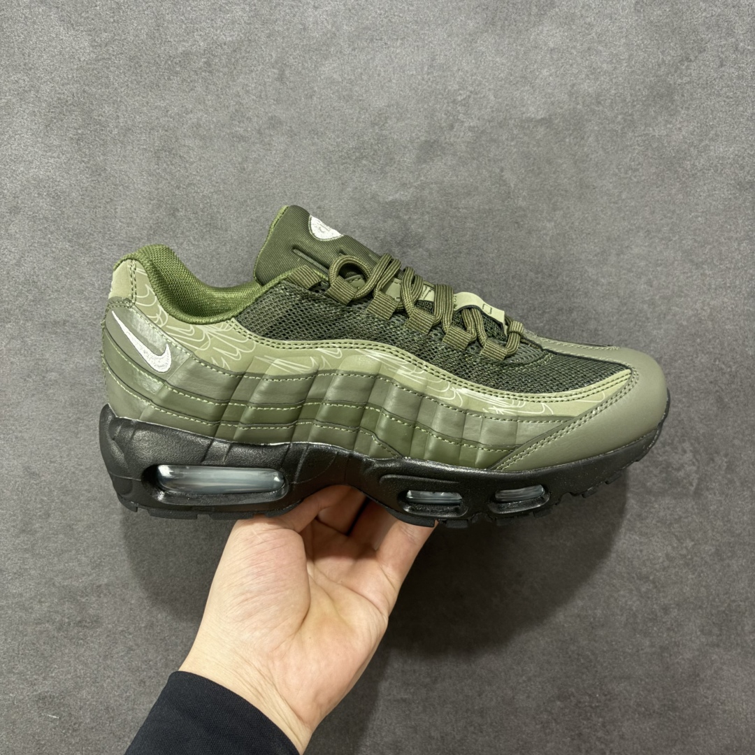  
【PE版】Nike Air Max 95 OG Neon 复古运动舒适 织物合成革 减震耐磨透气增高