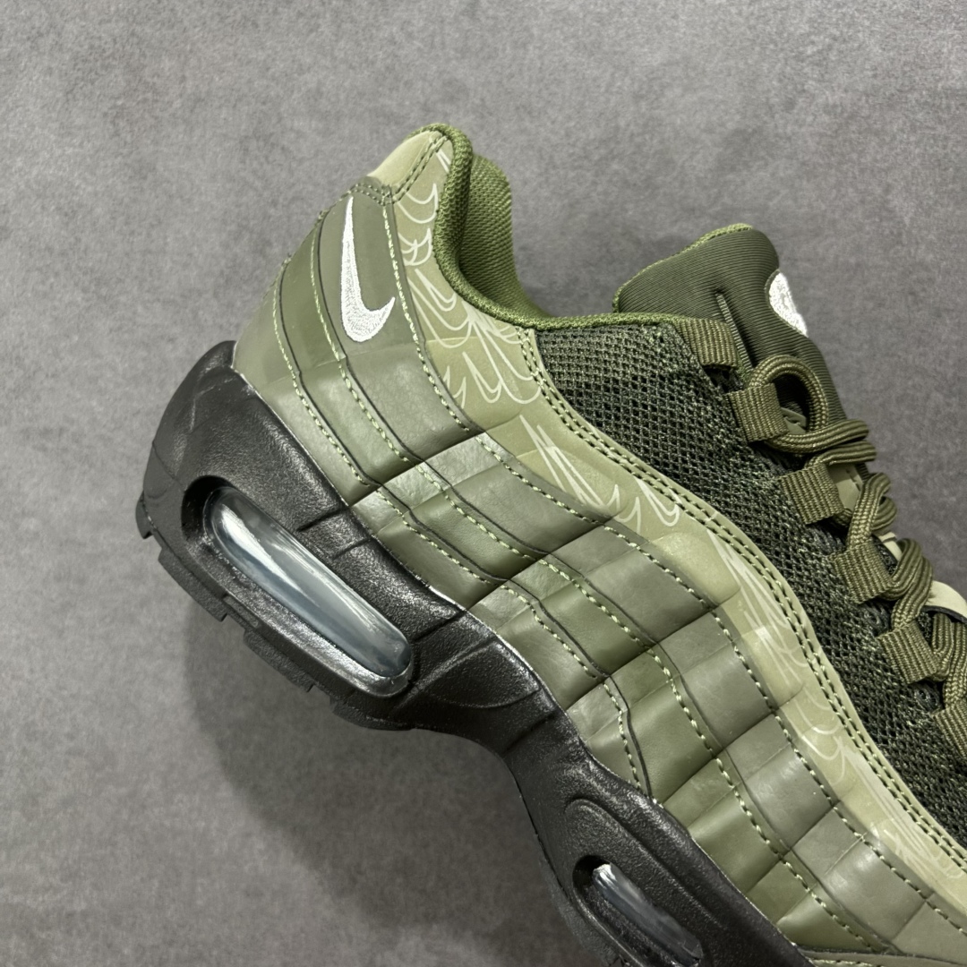  
【PE版】Nike Air Max 95 OG Neon 复古运动舒适 织物合成革 减震耐磨透气增高