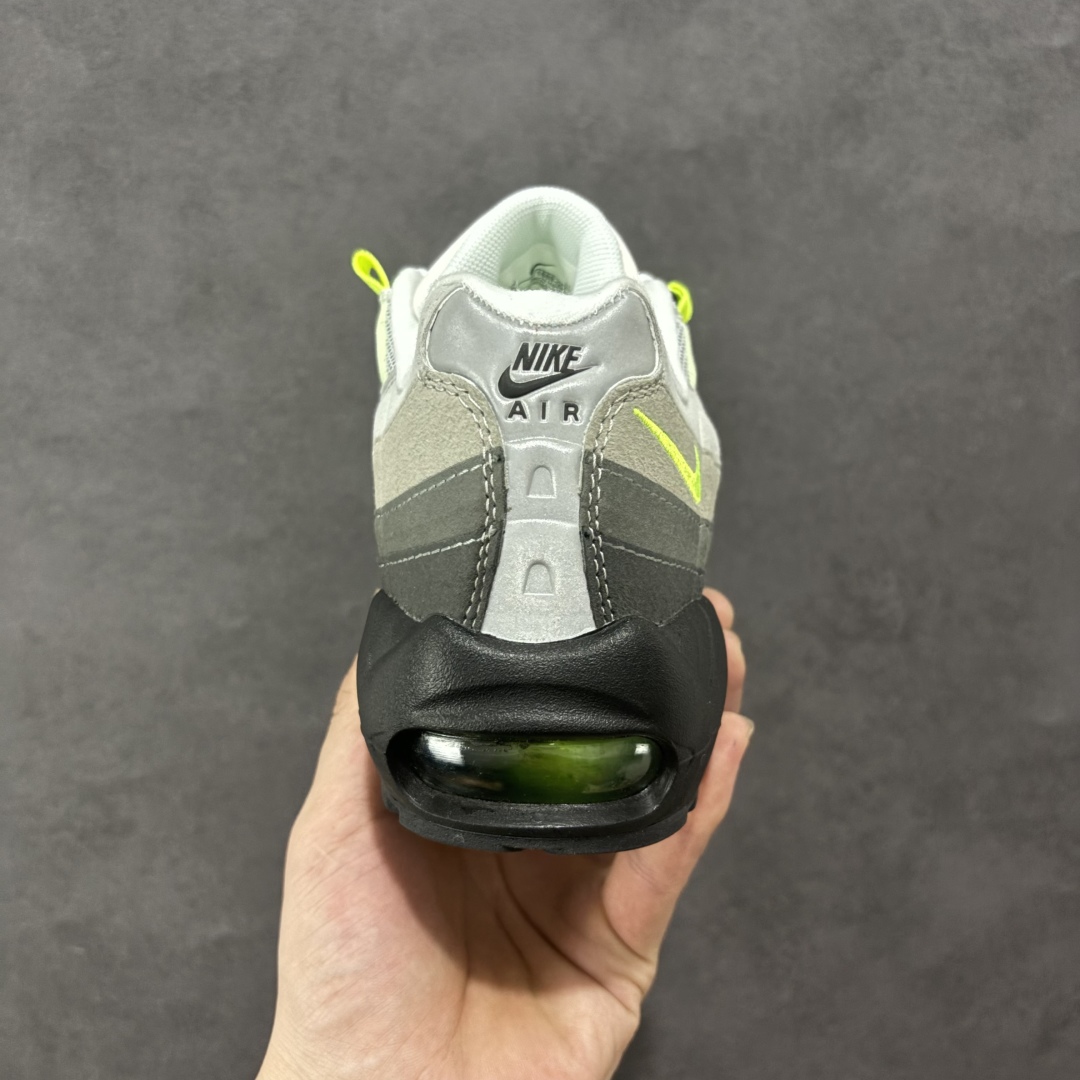  
【PE版】Nike Air Max 95 OG Neon 复古运动舒适 织物合成革 减震耐磨透气增高
