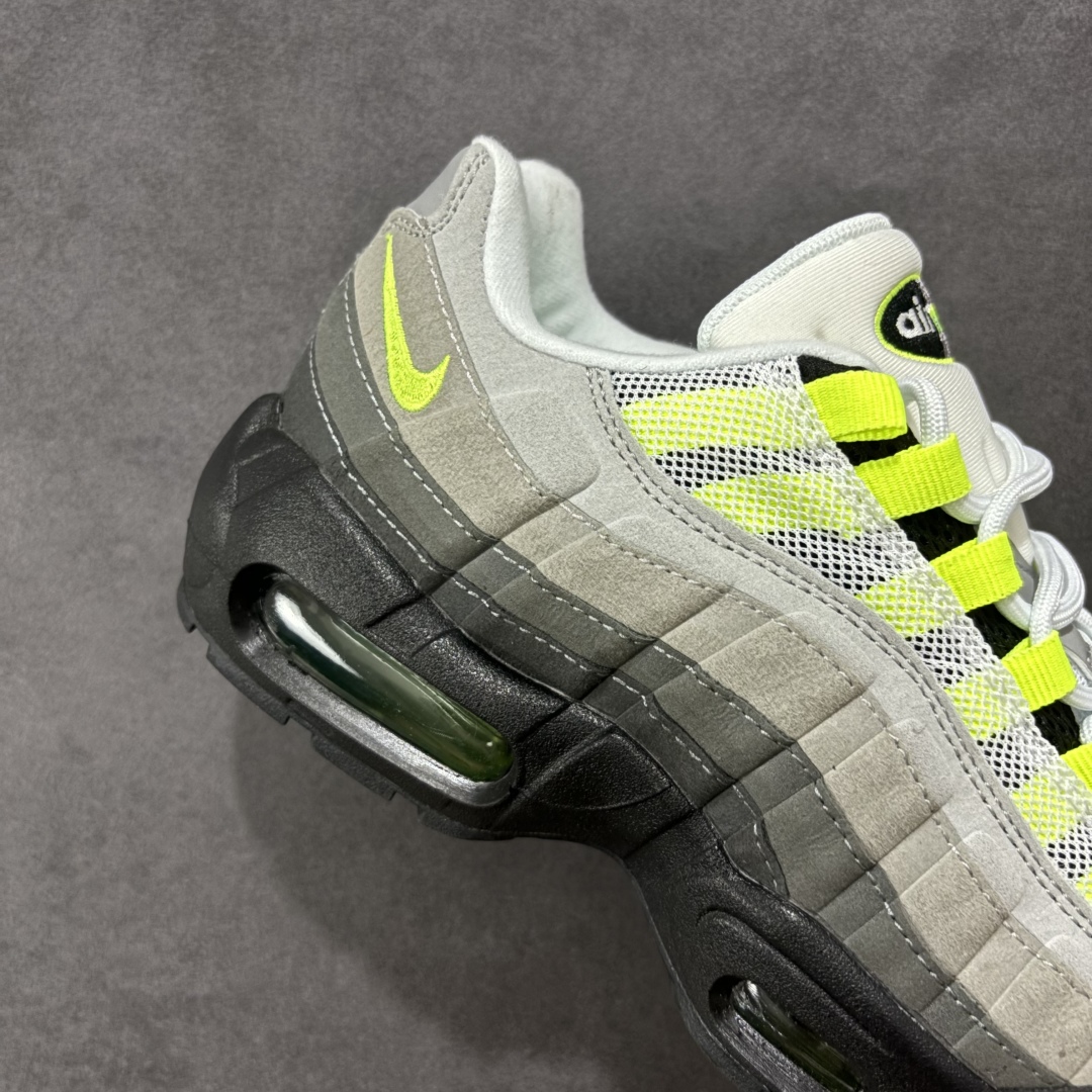  
【PE版】Nike Air Max 95 OG Neon 复古运动舒适 织物合成革 减震耐磨透气增高