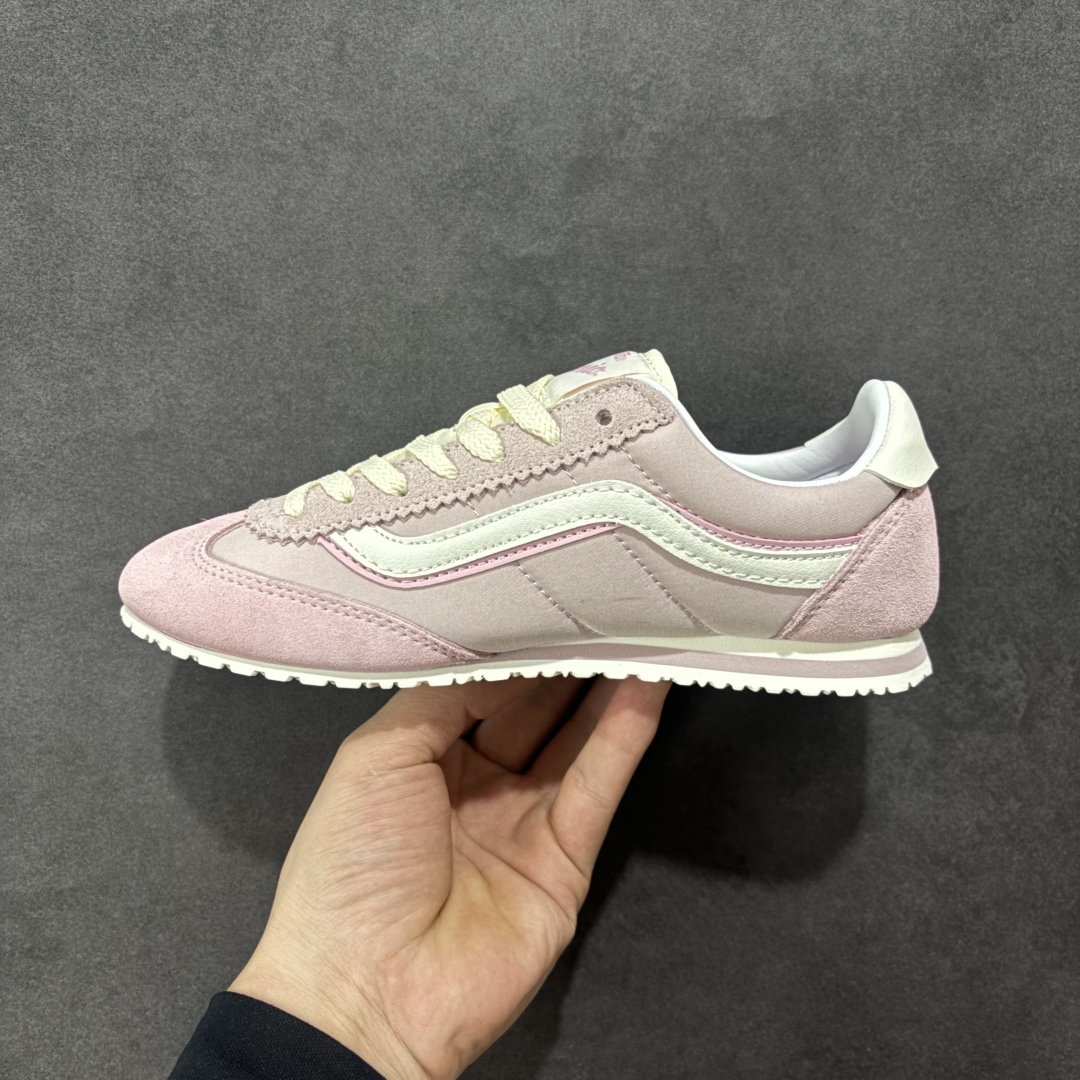 160 Vans Super LowPro 樱花粉 官方新款 复古薄底德训鞋系列 VN000D83O3N