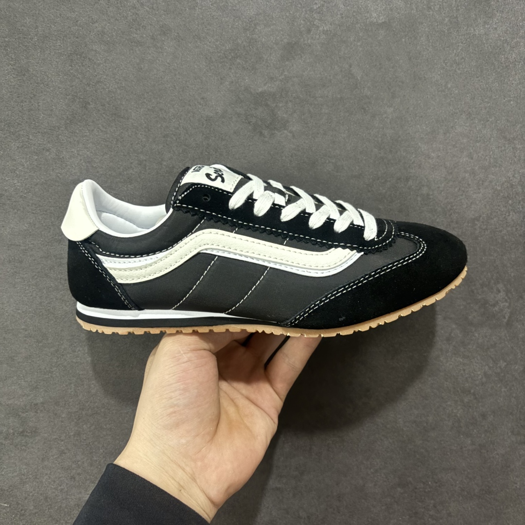 160 Vans Super LowPro黑色 官方新款 复古薄底德训鞋系列 VN000D83BLA
