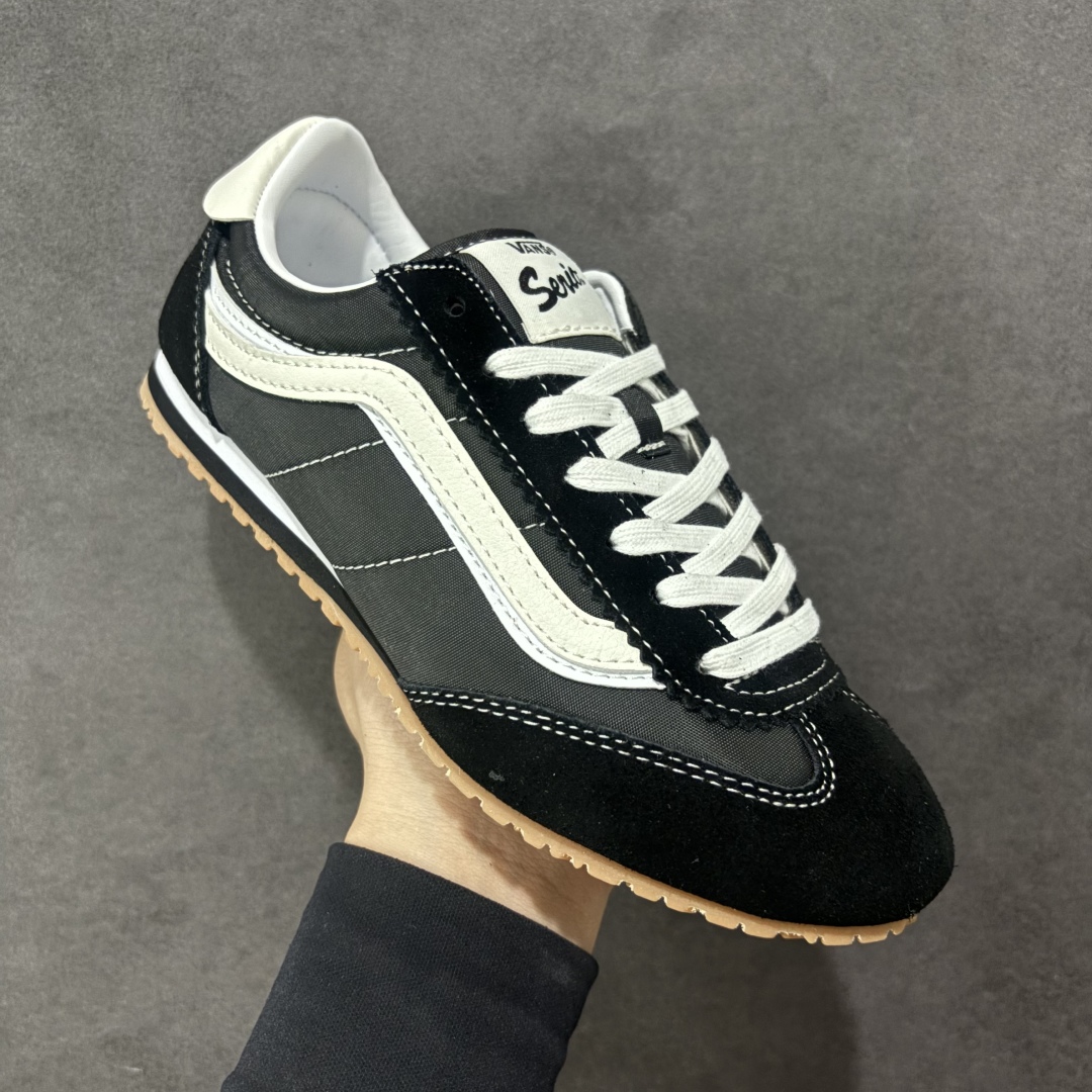160 Vans Super LowPro黑色 官方新款 复古薄底德训鞋系列 VN000D83BLA