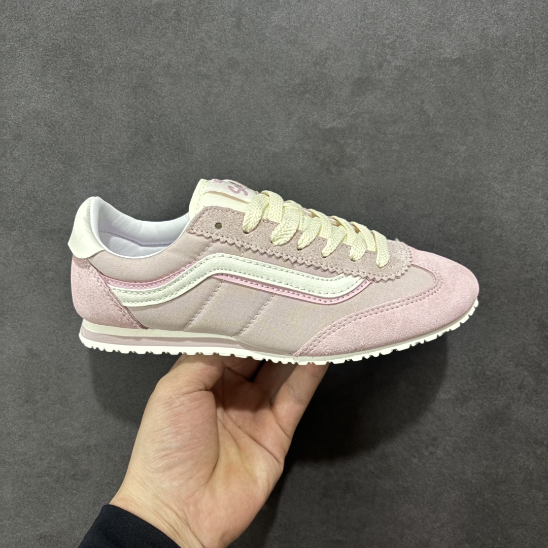 160 Vans Super LowPro 樱花粉 官方新款 复古薄底德训鞋系列 VN000D83O3N