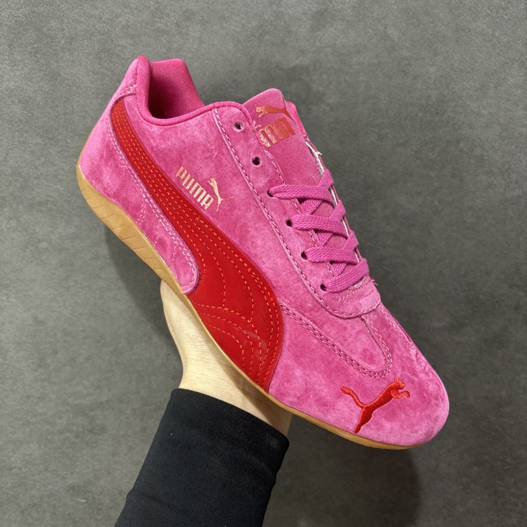 图片[4]-【公司级】Puma Speedcat OG 防滑耐磨低帮德训赛车板鞋 孔眼底座和脚趾凸起由绒面革材料制成 支持侧踏时的踏步工作 脚背和侧板采用尼龙网布 即使在健身房等使用环境中也能确保透气性 像吸盘一样的设计是为了提高体育馆表面的抓地力性能 货号： 398846-56 尺码： 35.5 36 36.5 37.5 38 38.5 39 40 40.5 41-选品中心