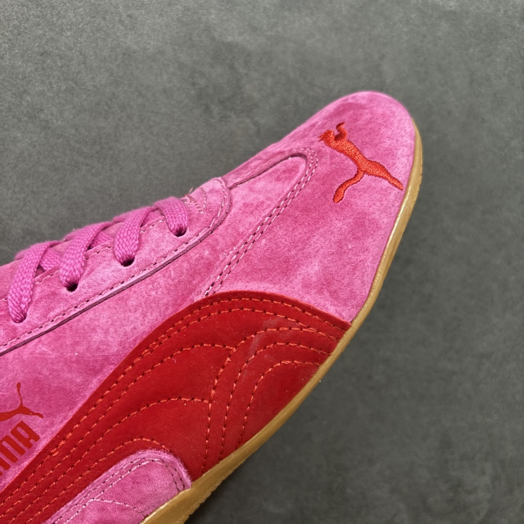 图片[5]-【公司级】Puma Speedcat OG 防滑耐磨低帮德训赛车板鞋 孔眼底座和脚趾凸起由绒面革材料制成 支持侧踏时的踏步工作 脚背和侧板采用尼龙网布 即使在健身房等使用环境中也能确保透气性 像吸盘一样的设计是为了提高体育馆表面的抓地力性能 货号： 398846-56 尺码： 35.5 36 36.5 37.5 38 38.5 39 40 40.5 41-选品中心