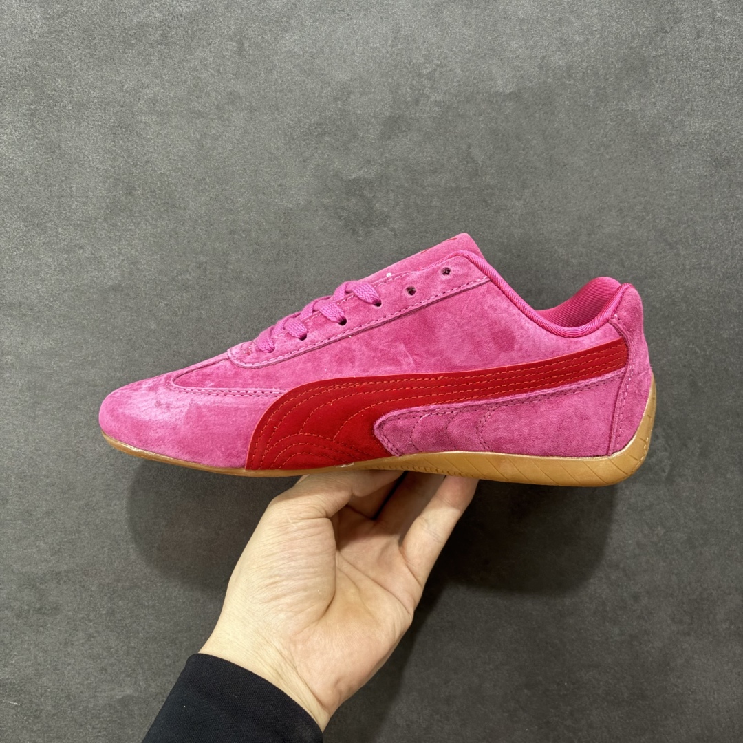 图片[3]-【公司级】Puma Speedcat OG 防滑耐磨低帮德训赛车板鞋 孔眼底座和脚趾凸起由绒面革材料制成 支持侧踏时的踏步工作 脚背和侧板采用尼龙网布 即使在健身房等使用环境中也能确保透气性 像吸盘一样的设计是为了提高体育馆表面的抓地力性能 货号： 398846-56 尺码： 35.5 36 36.5 37.5 38 38.5 39 40 40.5 41-选品中心