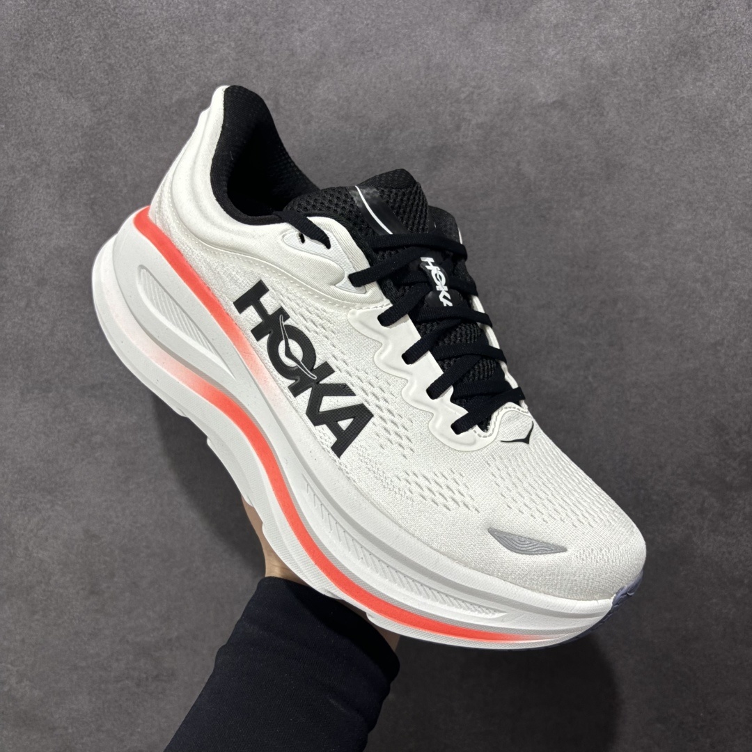 【GX越南版】HOKA ONE ONE Bondi 9 WIDE 邦迪九代舒适防滑耐磨低帮休闲跑步鞋