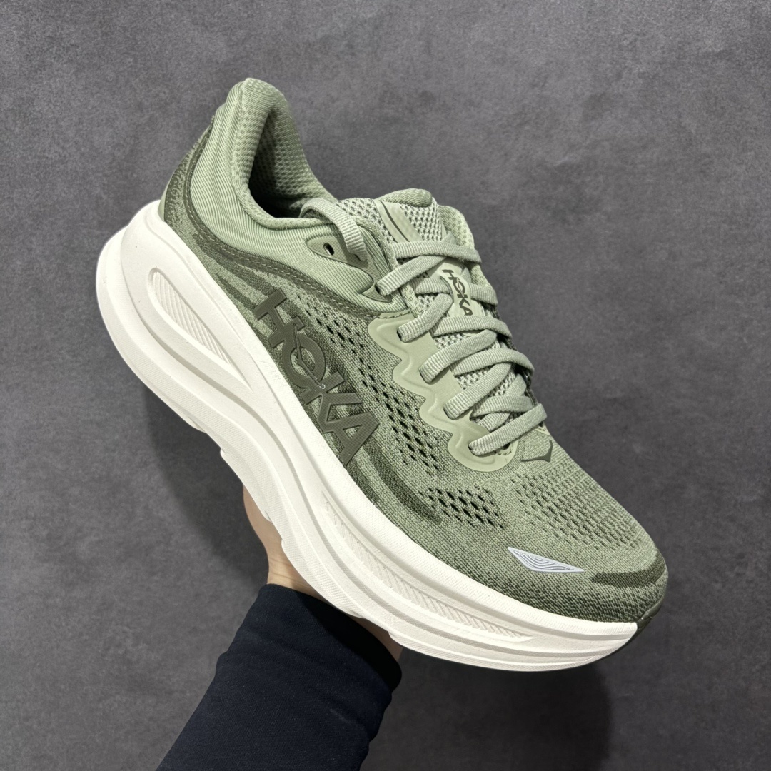 【GX越南版】HOKA ONE ONE Bondi 9 WIDE 邦迪九代舒适防滑耐磨低帮休闲跑步鞋