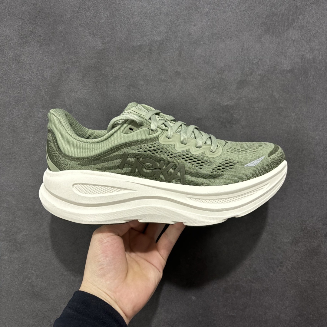 【GX越南版】HOKA ONE ONE Bondi 9 WIDE 邦迪九代舒适防滑耐磨低帮休闲跑步鞋