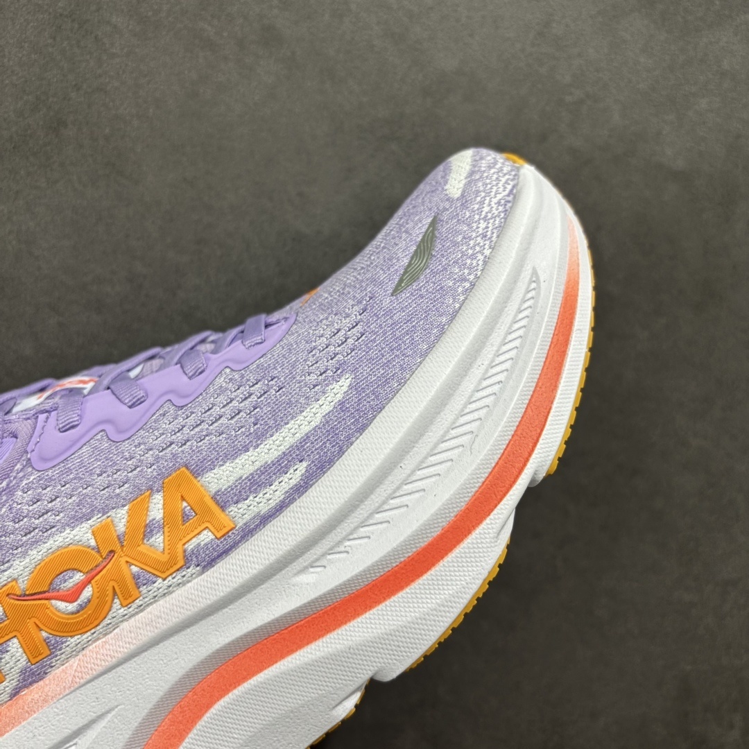 【GX越南版】HOKA ONE ONE Bondi 9 WIDE 邦迪九代舒适防滑耐磨低帮休闲跑步鞋