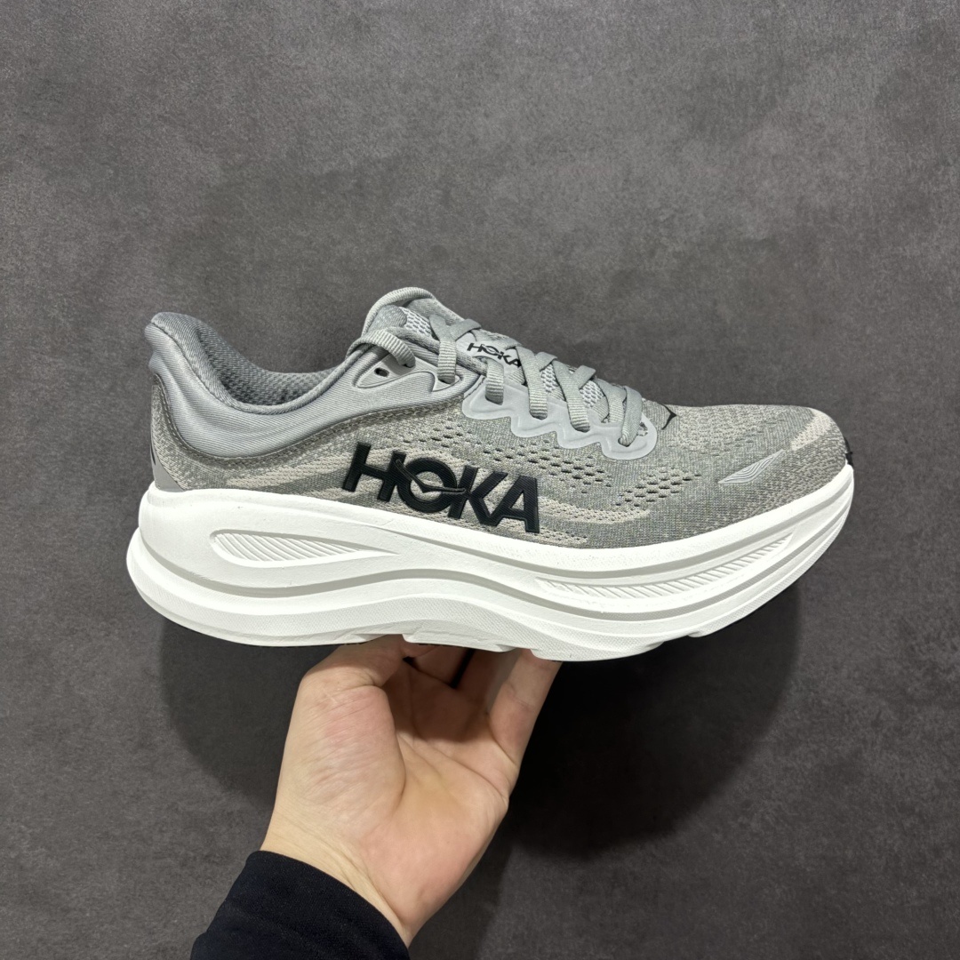 【GX越南版】HOKA ONE ONE Bondi 9 WIDE 邦迪九代舒适防滑耐磨低帮休闲跑步鞋