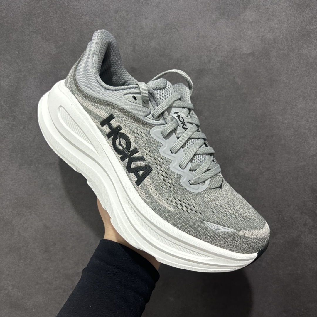 【GX越南版】HOKA ONE ONE Bondi 9 WIDE 邦迪九代舒适防滑耐磨低帮休闲跑步鞋