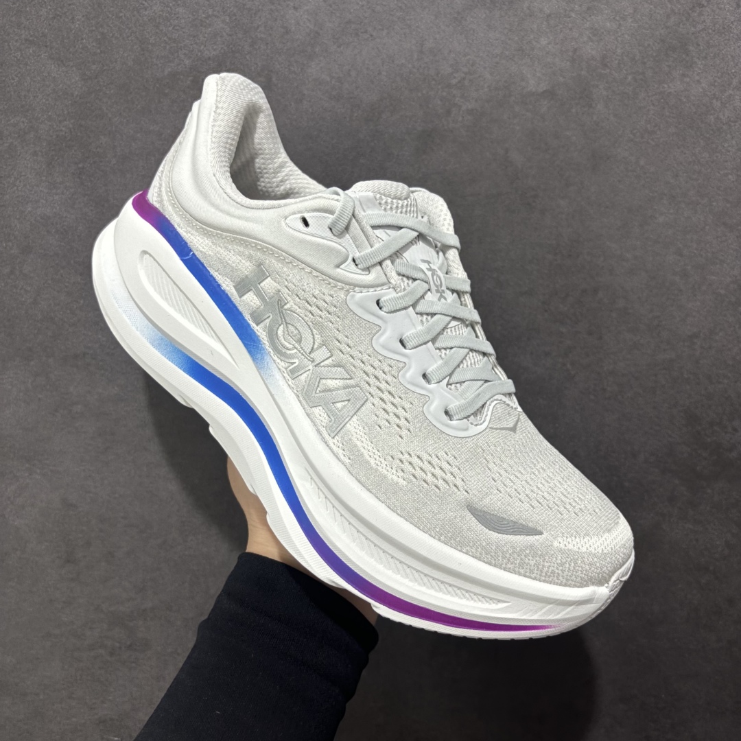  
【GX越南版】HOKA ONE ONE Bondi 9 WIDE 邦迪九代舒适防滑耐磨低帮休闲跑步鞋