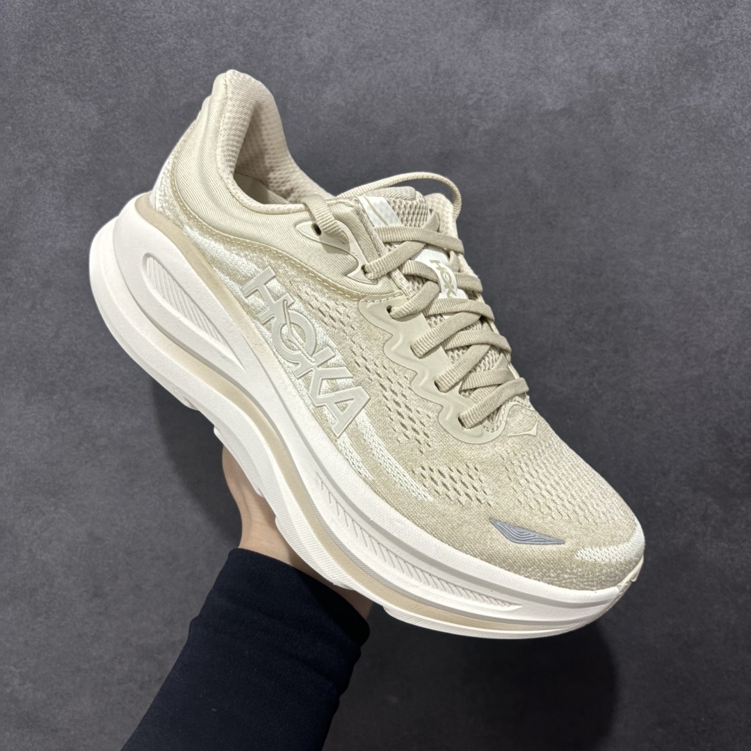 【GX越南版】HOKA ONE ONE Bondi 9 WIDE 邦迪九代舒适防滑耐磨低帮休闲跑步鞋