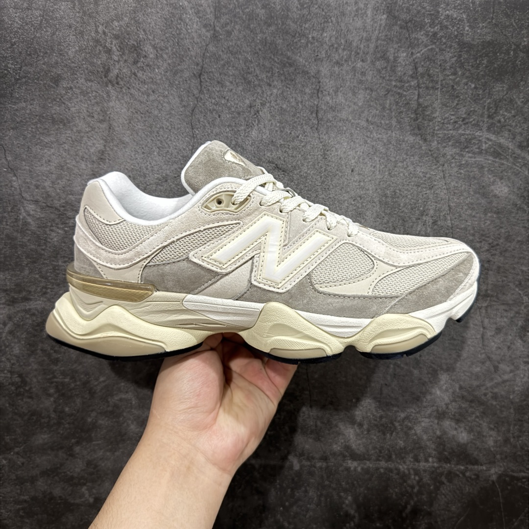 260 【纯原版】 New Balance NB9060 联名款 复古休闲运动慢跑鞋 米灰色 U9060JBC
