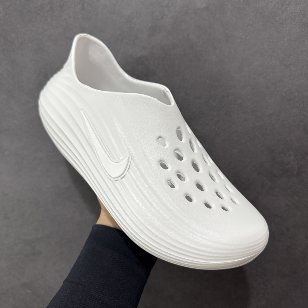 图片[3]-【公司级】Nike Reactx Rejuven 8 耐克新款夏季沙滩凉鞋拖鞋洞洞鞋 HV5060-101 采用质感柔软且出众回弹的 ReactX泡绵，发泡一体大底 脚感十分舒适，缔造非凡舒适的日常穿着体验，助你保持活力。  尺码：36-45 正码正拍-选品中心