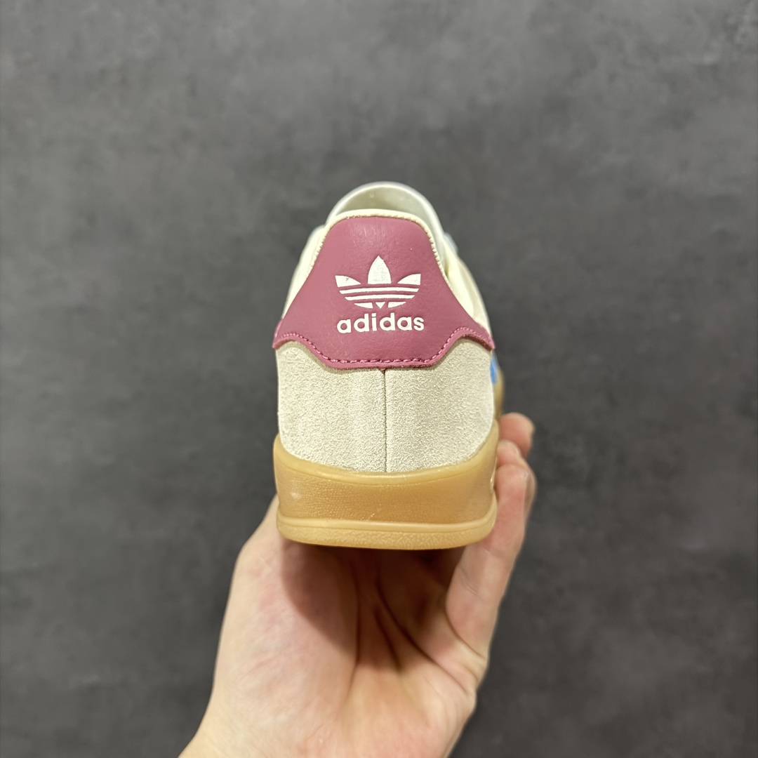 
【正确版】adidas Originals Gazelle INdoor 粉蓝
三叶草休闲防滑耐磨低