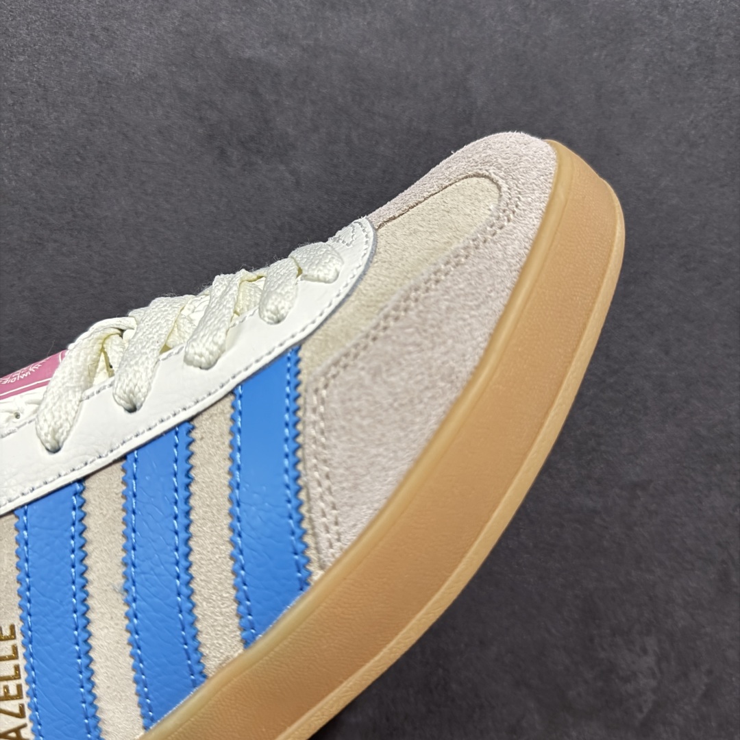 
【正确版】adidas Originals Gazelle INdoor 粉蓝
三叶草休闲防滑耐磨低