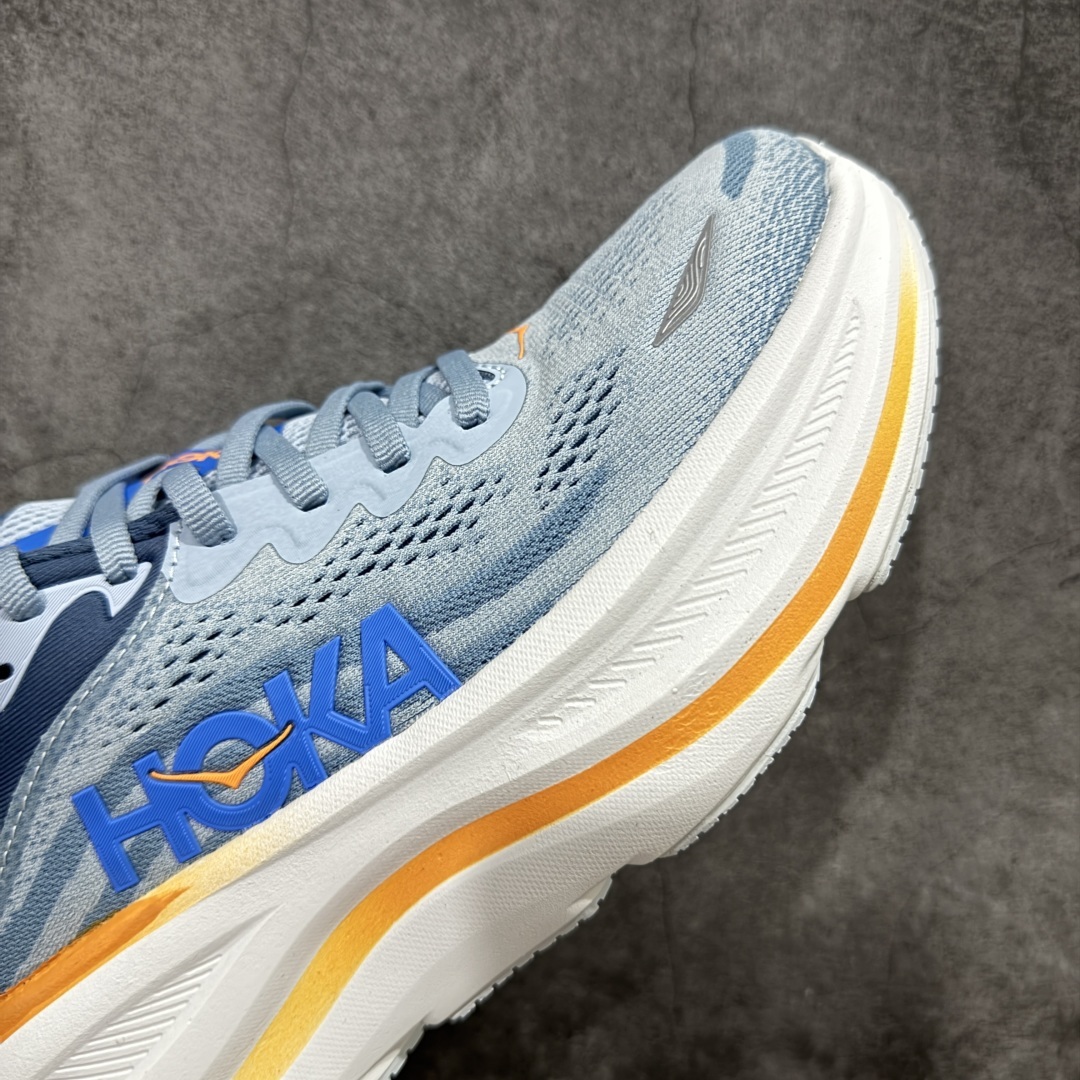 【GX越南版】HOKA ONE ONE Bondi 9 WIDE 邦迪九代舒适防滑耐磨低帮休闲跑步鞋