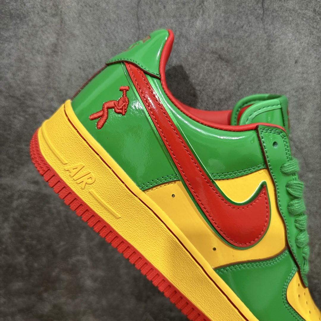 340 【Top纯原】Lil Yachty x NK Air Force 1 Low 空军一号联名绿金红 IH4383-300