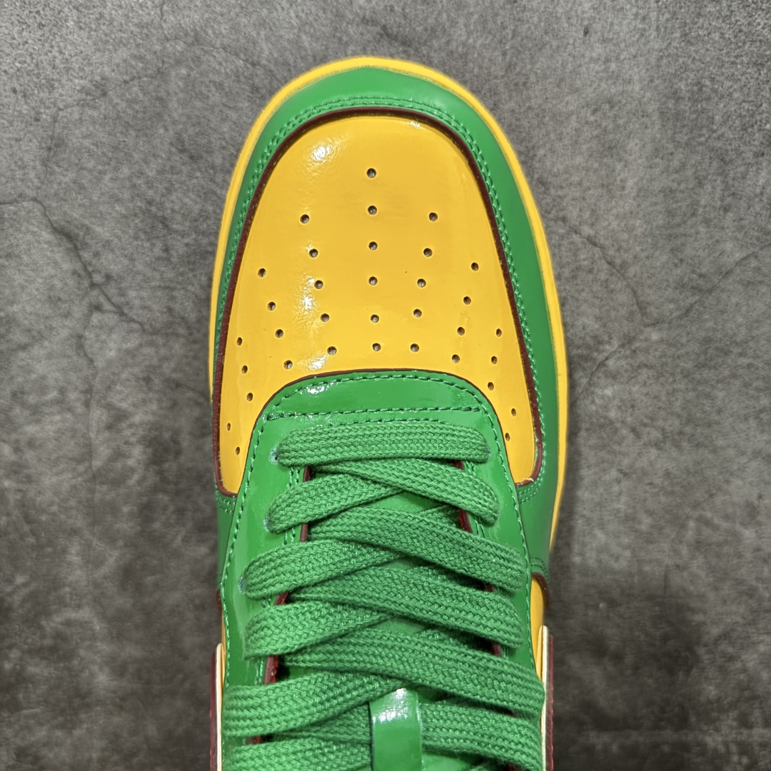 340 【Top纯原】Lil Yachty x NK Air Force 1 Low 空军一号联名绿金红 IH4383-300