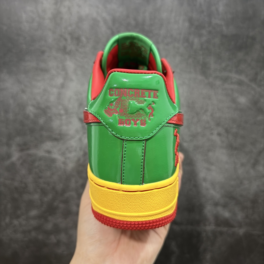 340 【Top纯原】Lil Yachty x NK Air Force 1 Low 空军一号联名绿金红 IH4383-300