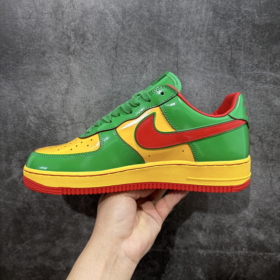 340 【Top纯原】Lil Yachty x NK Air Force 1 Low 空军一号联名绿金红 IH4383-300