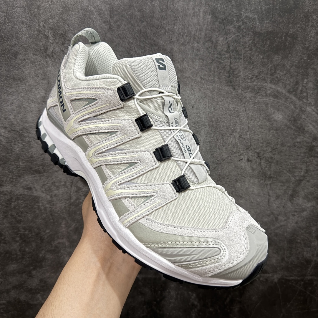 图片[3]-【新M版】SALOMON XA Pro 3D ADV 萨洛蒙潮流越野机能户外功能鞋 全新版本出货 品质 细节 材料实拍肉眼可以见！ 售前售后一步到位 纯原外贸平台特供订单 耗时半年巨作 全套原纸板楦头开发 原厂特供网布配套加持 确保原汁原味 完美呈现版型 原档数据独家私模五层组合大底 原装Ortholite轻量化鞋垫 中底布带钢印编号 原厂TPU锁扣 进口港宝加持 后跟自然饱满 还原公司包裹性 鞋面采用SENSIFT贴合技术 全方位贴合包裹脚型 鞋跟部鞋底牵引设计 提供强大的抓地性能 更适应野外崎岖不平的道路 其3D ADVANCED CHASSIS底盘 材料轻量大化 钉齿设计更具稳定性 防护性 鞋底易磨损区运用CONTAGRIP高耐磨材料 应对城市硬质路面长距离跑考验 尺码：36 36.5 37.5 38 38.5 39 40 40.5 41 42 42.5 43 44 44.5 45-选品中心