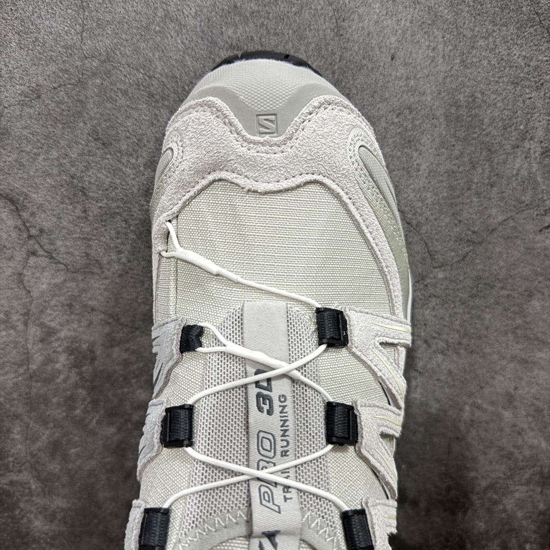 图片[5]-【新M版】SALOMON XA Pro 3D ADV 萨洛蒙潮流越野机能户外功能鞋 全新版本出货 品质 细节 材料实拍肉眼可以见！ 售前售后一步到位 纯原外贸平台特供订单 耗时半年巨作 全套原纸板楦头开发 原厂特供网布配套加持 确保原汁原味 完美呈现版型 原档数据独家私模五层组合大底 原装Ortholite轻量化鞋垫 中底布带钢印编号 原厂TPU锁扣 进口港宝加持 后跟自然饱满 还原公司包裹性 鞋面采用SENSIFT贴合技术 全方位贴合包裹脚型 鞋跟部鞋底牵引设计 提供强大的抓地性能 更适应野外崎岖不平的道路 其3D ADVANCED CHASSIS底盘 材料轻量大化 钉齿设计更具稳定性 防护性 鞋底易磨损区运用CONTAGRIP高耐磨材料 应对城市硬质路面长距离跑考验 尺码：36 36.5 37.5 38 38.5 39 40 40.5 41 42 42.5 43 44 44.5 45-选品中心