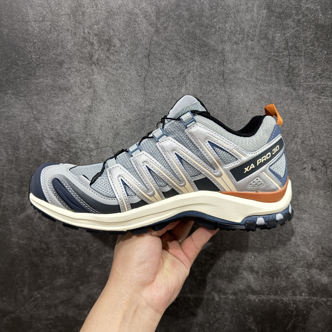 图片[2]-【新M版】SALOMON XA Pro 3D ADV 萨洛蒙潮流越野机能户外功能鞋 全新版本出货 品质 细节 材料实拍肉眼可以见！ 售前售后一步到位 纯原外贸平台特供订单 耗时半年巨作 全套原纸板楦头开发 原厂特供网布配套加持 确保原汁原味 完美呈现版型 原档数据独家私模五层组合大底 原装Ortholite轻量化鞋垫 中底布带钢印编号 原厂TPU锁扣 进口港宝加持 后跟自然饱满 还原公司包裹性 鞋面采用SENSIFT贴合技术 全方位贴合包裹脚型 鞋跟部鞋底牵引设计 提供强大的抓地性能 更适应野外崎岖不平的道路 其3D ADVANCED CHASSIS底盘 材料轻量大化 钉齿设计更具稳定性 防护性 鞋底易磨损区运用CONTAGRIP高耐磨材料 应对城市硬质路面长距离跑考验 尺码：36 36.5 37.5 38 38.5 39 40 40.5 41 42 42.5 43 44 44.5 45-选品中心