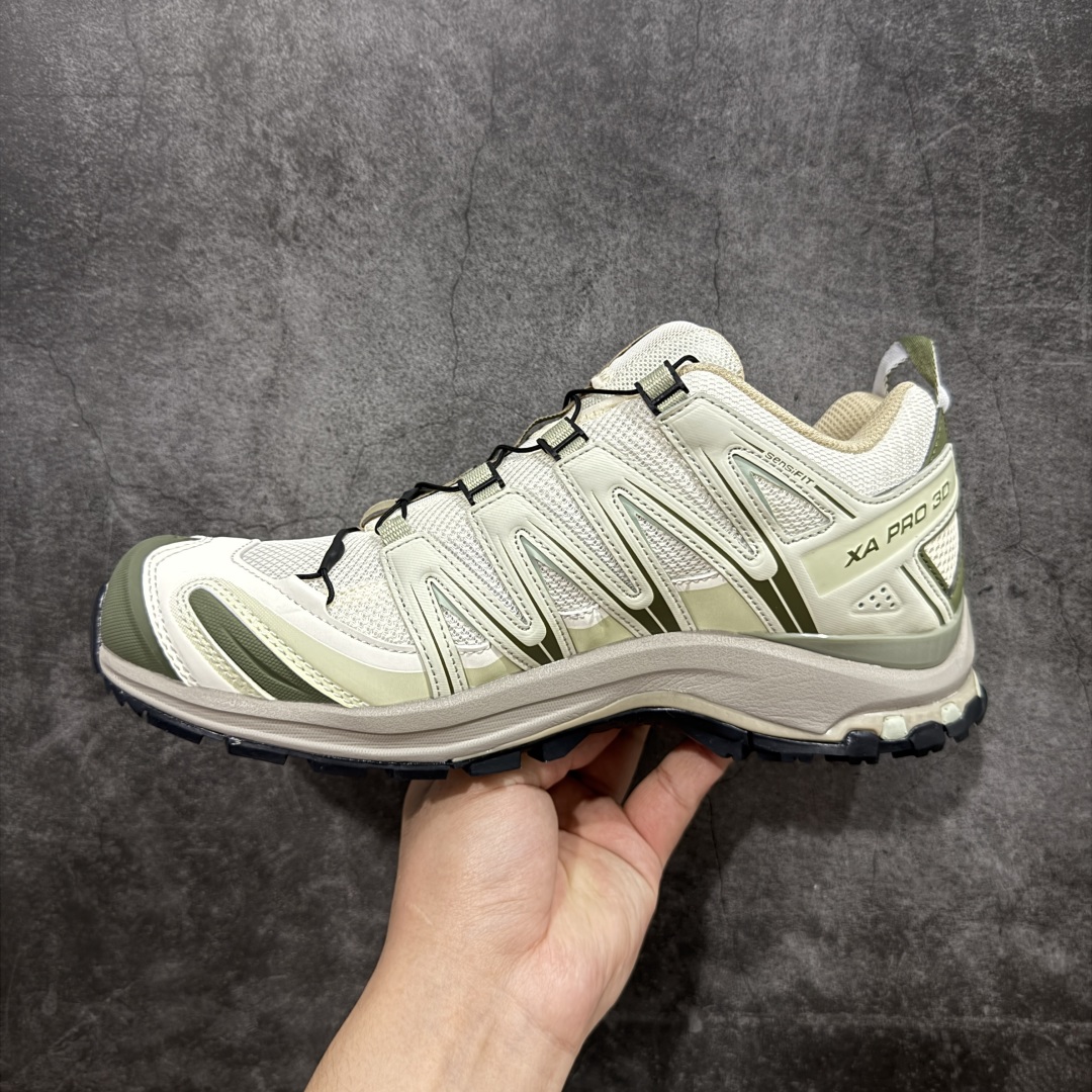 图片[2]-【新M版】SALOMON XA Pro 3D ADV 萨洛蒙潮流越野机能户外功能鞋 全新版本出货 品质 细节 材料实拍肉眼可以见！ 售前售后一步到位 纯原外贸平台特供订单 耗时半年巨作 全套原纸板楦头开发 原厂特供网布配套加持 确保原汁原味 完美呈现版型 原档数据独家私模五层组合大底 原装Ortholite轻量化鞋垫 中底布带钢印编号 原厂TPU锁扣 进口港宝加持 后跟自然饱满 还原公司包裹性 鞋面采用SENSIFT贴合技术 全方位贴合包裹脚型 鞋跟部鞋底牵引设计 提供强大的抓地性能 更适应野外崎岖不平的道路 其3D ADVANCED CHASSIS底盘 材料轻量大化 钉齿设计更具稳定性 防护性 鞋底易磨损区运用CONTAGRIP高耐磨材料 应对城市硬质路面长距离跑考验 尺码：36 36.5 37.5 38 38.5 39 40 40.5 41 42 42.5 43 44 44.5 45-选品中心