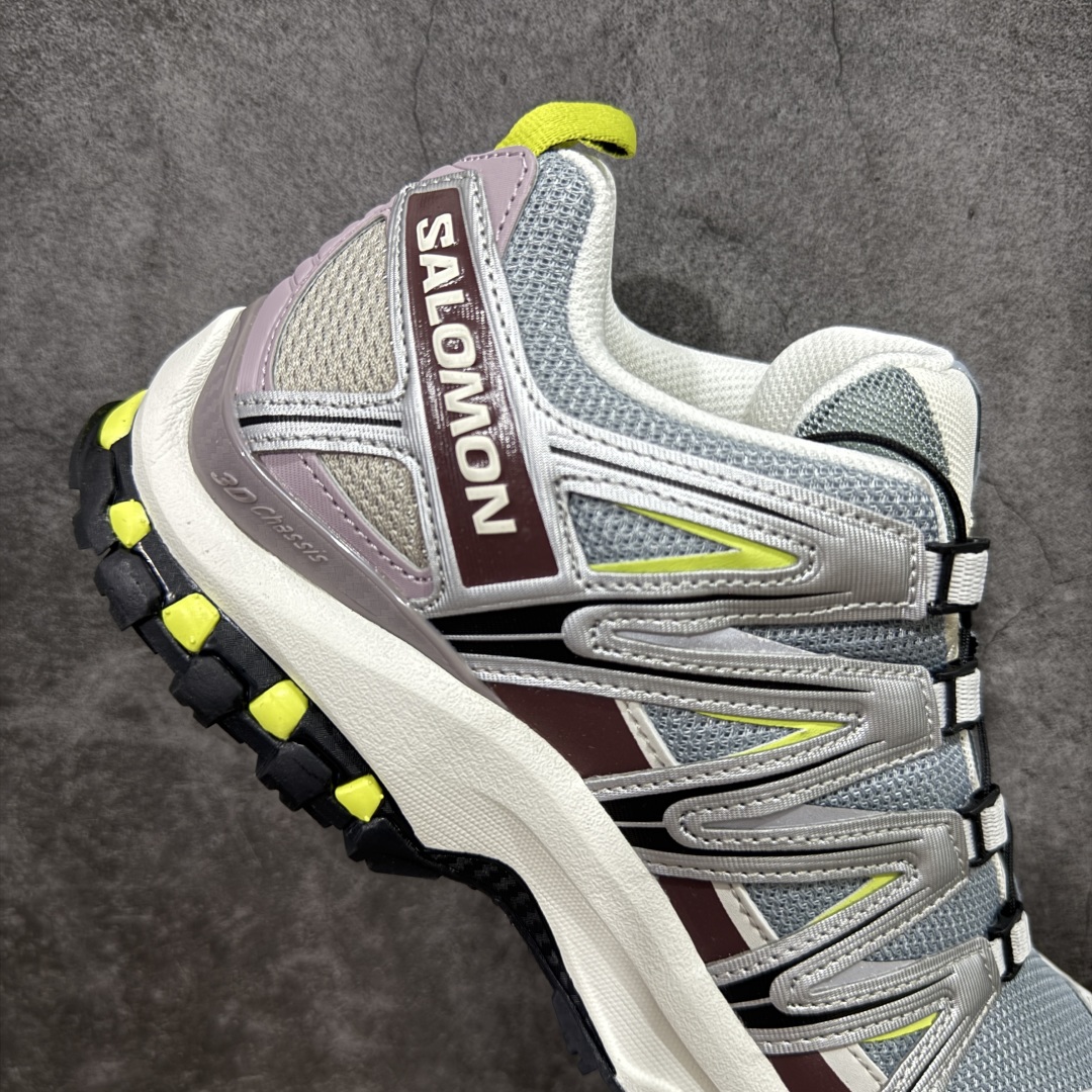 图片[7]-【新M版】SALOMON XA Pro 3D ADV 萨洛蒙潮流越野机能户外功能鞋 全新版本出货 品质 细节 材料实拍肉眼可以见！ 售前售后一步到位 纯原外贸平台特供订单 耗时半年巨作 全套原纸板楦头开发 原厂特供网布配套加持 确保原汁原味 完美呈现版型 原档数据独家私模五层组合大底 原装Ortholite轻量化鞋垫 中底布带钢印编号 原厂TPU锁扣 进口港宝加持 后跟自然饱满 还原公司包裹性 鞋面采用SENSIFT贴合技术 全方位贴合包裹脚型 鞋跟部鞋底牵引设计 提供强大的抓地性能 更适应野外崎岖不平的道路 其3D ADVANCED CHASSIS底盘 材料轻量大化 钉齿设计更具稳定性 防护性 鞋底易磨损区运用CONTAGRIP高耐磨材料 应对城市硬质路面长距离跑考验 尺码：36 36.5 37.5 38 38.5 39 40 40.5 41 42 42.5 43 44 44.5 45-选品中心