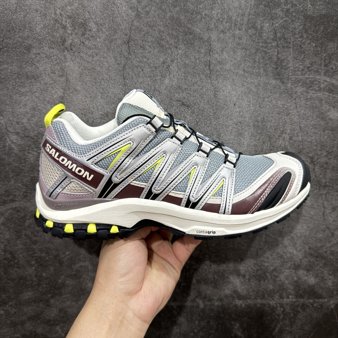 【新M版】SALOMON XA Pro 3D ADV 萨洛蒙潮流越野机能户外功能鞋 全新版本出货 品质 细节 材料实拍肉眼可以见! 售前售后一步到位 纯原外贸平台特供订单 耗时半年巨作 全套原纸板楦头开发 原厂特供网布配套加持 确保原汁原味 完美呈现版型 原档数据独家私模五层组合大底 原装Ortholite轻量化鞋垫 中底布带钢印编号 原厂TPU锁扣 进口港宝加持 后跟自然饱满 还原公司包裹性 鞋面采用SENSIFT贴合技术 全方位贴合包裹脚型 鞋跟部鞋底牵引设计 提供强大的抓地性能 更适应野外崎岖不平的道路 其3D ADVANCED CHASSIS底盘 材料轻量大化 钉齿设计更具稳定性 防护性 鞋底易磨损区运用CONTAGRIP高耐磨材料 应对城市硬质路面长距离跑考验 尺码:36 36.5 37.5 38 38.5 39 40 40.5 41 42 42.5 43 44 44.5 45-选品中心