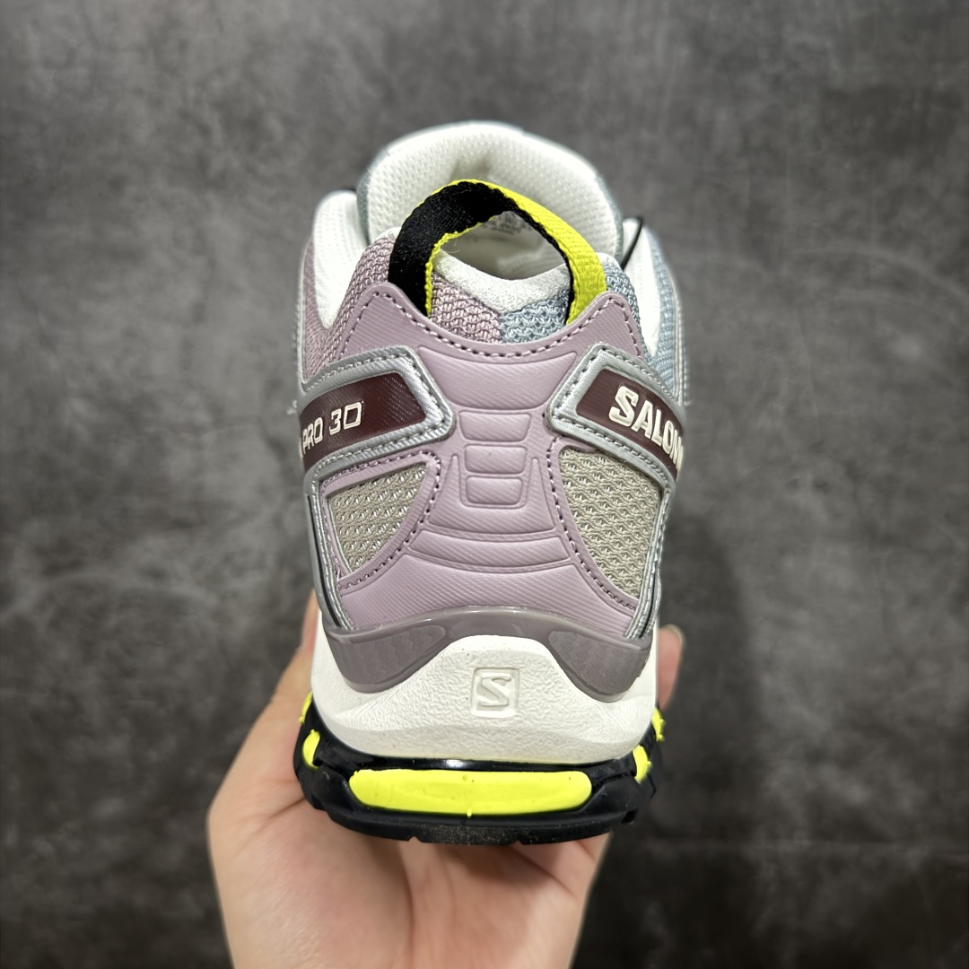 图片[4]-【新M版】SALOMON XA Pro 3D ADV 萨洛蒙潮流越野机能户外功能鞋 全新版本出货 品质 细节 材料实拍肉眼可以见！ 售前售后一步到位 纯原外贸平台特供订单 耗时半年巨作 全套原纸板楦头开发 原厂特供网布配套加持 确保原汁原味 完美呈现版型 原档数据独家私模五层组合大底 原装Ortholite轻量化鞋垫 中底布带钢印编号 原厂TPU锁扣 进口港宝加持 后跟自然饱满 还原公司包裹性 鞋面采用SENSIFT贴合技术 全方位贴合包裹脚型 鞋跟部鞋底牵引设计 提供强大的抓地性能 更适应野外崎岖不平的道路 其3D ADVANCED CHASSIS底盘 材料轻量大化 钉齿设计更具稳定性 防护性 鞋底易磨损区运用CONTAGRIP高耐磨材料 应对城市硬质路面长距离跑考验 尺码：36 36.5 37.5 38 38.5 39 40 40.5 41 42 42.5 43 44 44.5 45-选品中心