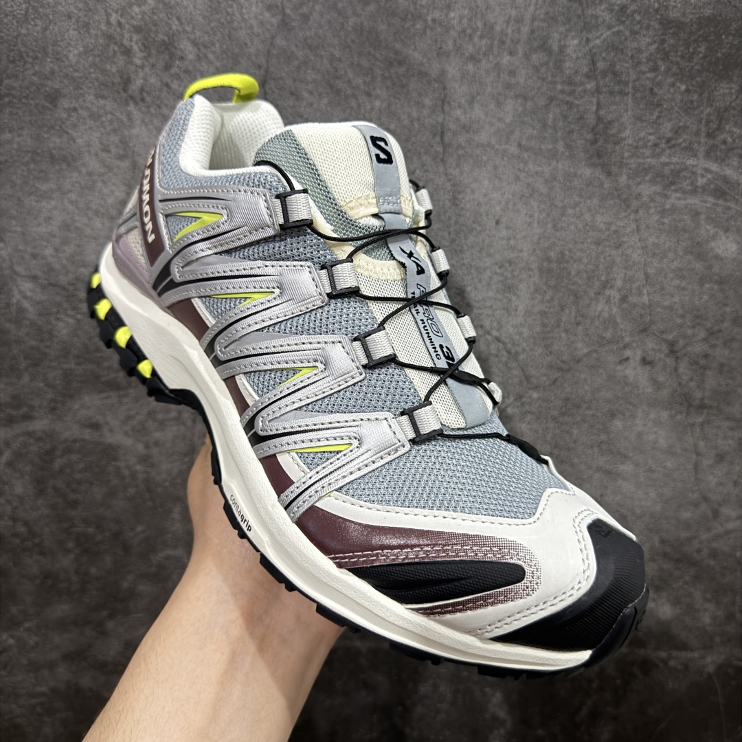 图片[3]-【新M版】SALOMON XA Pro 3D ADV 萨洛蒙潮流越野机能户外功能鞋 全新版本出货 品质 细节 材料实拍肉眼可以见！ 售前售后一步到位 纯原外贸平台特供订单 耗时半年巨作 全套原纸板楦头开发 原厂特供网布配套加持 确保原汁原味 完美呈现版型 原档数据独家私模五层组合大底 原装Ortholite轻量化鞋垫 中底布带钢印编号 原厂TPU锁扣 进口港宝加持 后跟自然饱满 还原公司包裹性 鞋面采用SENSIFT贴合技术 全方位贴合包裹脚型 鞋跟部鞋底牵引设计 提供强大的抓地性能 更适应野外崎岖不平的道路 其3D ADVANCED CHASSIS底盘 材料轻量大化 钉齿设计更具稳定性 防护性 鞋底易磨损区运用CONTAGRIP高耐磨材料 应对城市硬质路面长距离跑考验 尺码：36 36.5 37.5 38 38.5 39 40 40.5 41 42 42.5 43 44 44.5 45-选品中心