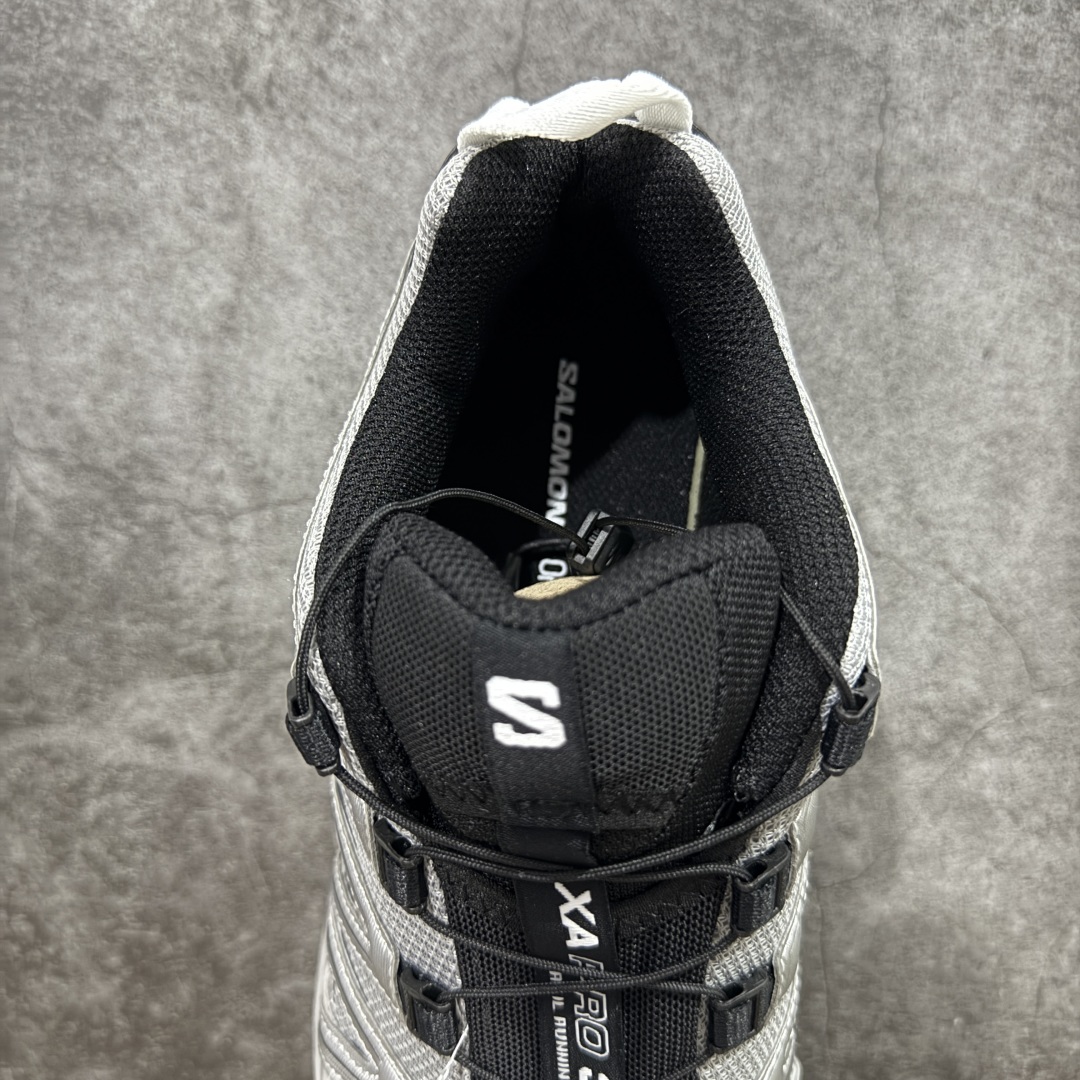 图片[8]-【新M版】SALOMON XA Pro 3D ADV 萨洛蒙潮流越野机能户外功能鞋 全新版本出货 品质 细节 材料实拍肉眼可以见！ 售前售后一步到位 纯原外贸平台特供订单 耗时半年巨作 全套原纸板楦头开发 原厂特供网布配套加持 确保原汁原味 完美呈现版型 原档数据独家私模五层组合大底 原装Ortholite轻量化鞋垫 中底布带钢印编号 原厂TPU锁扣 进口港宝加持 后跟自然饱满 还原公司包裹性 鞋面采用SENSIFT贴合技术 全方位贴合包裹脚型 鞋跟部鞋底牵引设计 提供强大的抓地性能 更适应野外崎岖不平的道路 其3D ADVANCED CHASSIS底盘 材料轻量大化 钉齿设计更具稳定性 防护性 鞋底易磨损区运用CONTAGRIP高耐磨材料 应对城市硬质路面长距离跑考验 尺码：36 36.5 37.5 38 38.5 39 40 40.5 41 42 42.5 43 44 44.5 45-选品中心