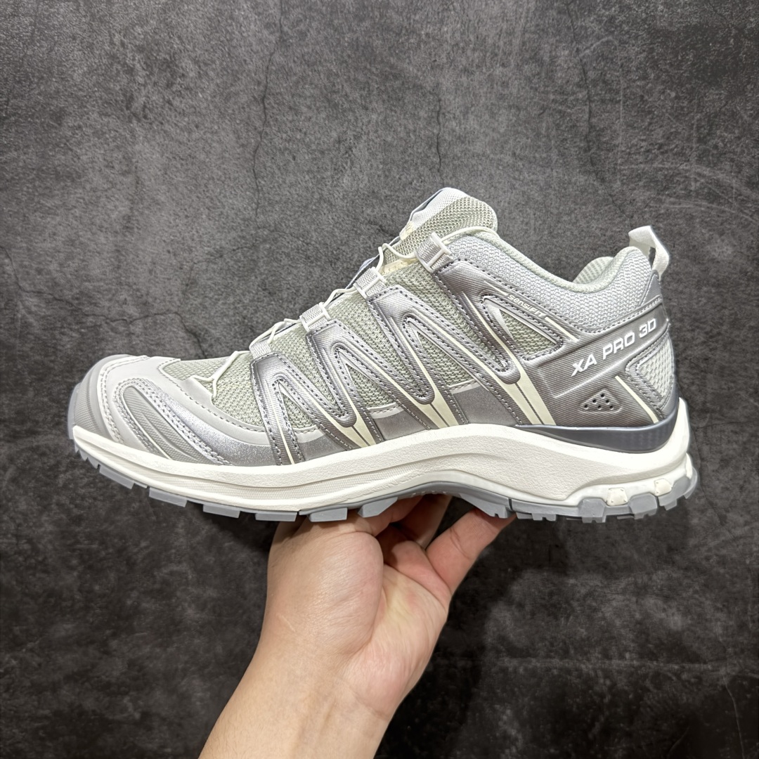 图片[2]-【新M版】SALOMON XA Pro 3D ADV 萨洛蒙潮流越野机能户外功能鞋 全新版本出货 品质 细节 材料实拍肉眼可以见！ 售前售后一步到位 纯原外贸平台特供订单 耗时半年巨作 全套原纸板楦头开发 原厂特供网布配套加持 确保原汁原味 完美呈现版型 原档数据独家私模五层组合大底 原装Ortholite轻量化鞋垫 中底布带钢印编号 原厂TPU锁扣 进口港宝加持 后跟自然饱满 还原公司包裹性 鞋面采用SENSIFT贴合技术 全方位贴合包裹脚型 鞋跟部鞋底牵引设计 提供强大的抓地性能 更适应野外崎岖不平的道路 其3D ADVANCED CHASSIS底盘 材料轻量大化 钉齿设计更具稳定性 防护性 鞋底易磨损区运用CONTAGRIP高耐磨材料 应对城市硬质路面长距离跑考验 尺码：36 36.5 37.5 38 38.5 39 40 40.5 41 42 42.5 43 44 44.5 45-选品中心