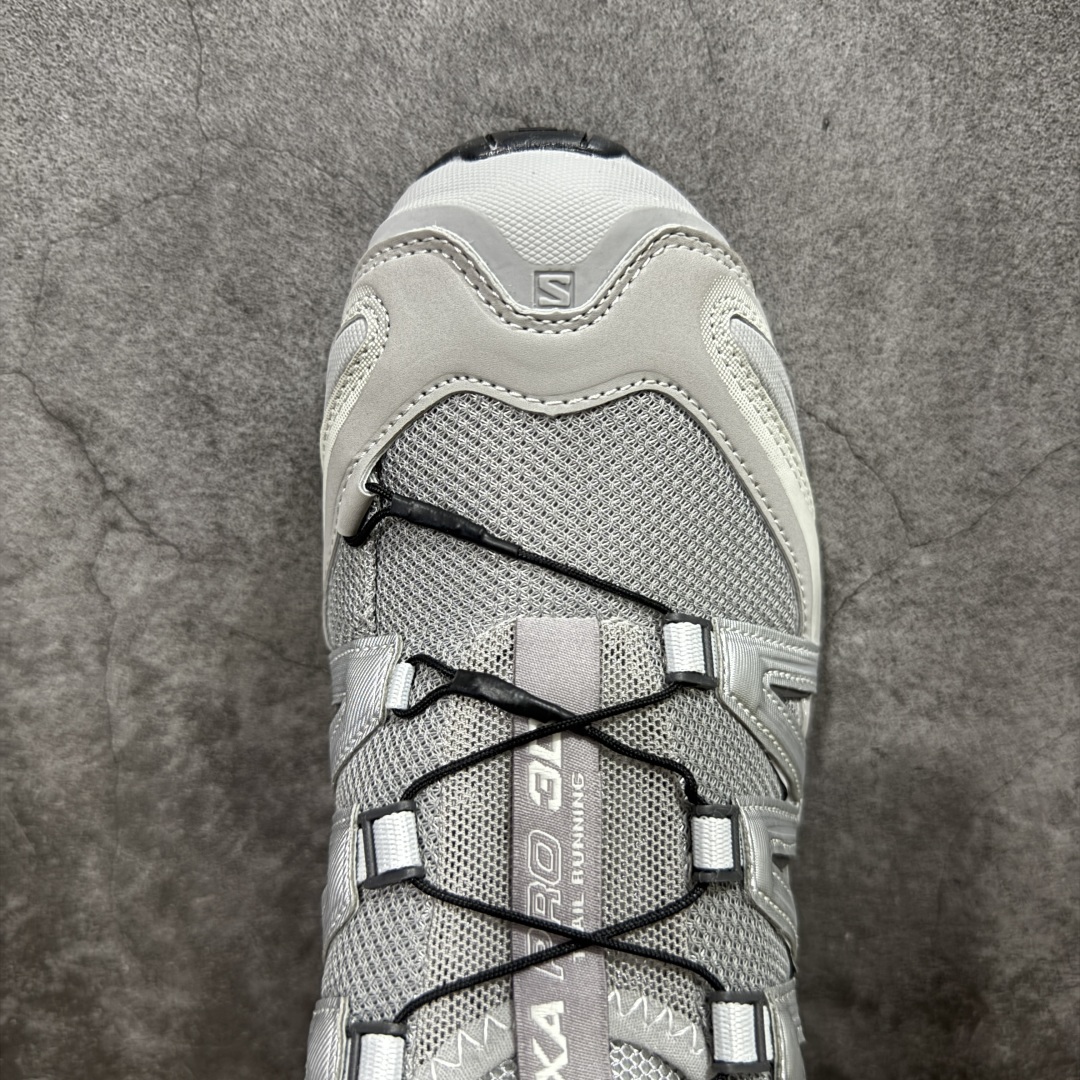 图片[5]-【新M版】SALOMON XA Pro 3D ADV 萨洛蒙潮流越野机能户外功能鞋 全新版本出货 品质 细节 材料实拍肉眼可以见！ 售前售后一步到位 纯原外贸平台特供订单 耗时半年巨作 全套原纸板楦头开发 原厂特供网布配套加持 确保原汁原味 完美呈现版型 原档数据独家私模五层组合大底 原装Ortholite轻量化鞋垫 中底布带钢印编号 原厂TPU锁扣 进口港宝加持 后跟自然饱满 还原公司包裹性 鞋面采用SENSIFT贴合技术 全方位贴合包裹脚型 鞋跟部鞋底牵引设计 提供强大的抓地性能 更适应野外崎岖不平的道路 其3D ADVANCED CHASSIS底盘 材料轻量大化 钉齿设计更具稳定性 防护性 鞋底易磨损区运用CONTAGRIP高耐磨材料 应对城市硬质路面长距离跑考验 尺码：36 36.5 37.5 38 38.5 39 40 40.5 41 42 42.5 43 44 44.5 45-选品中心