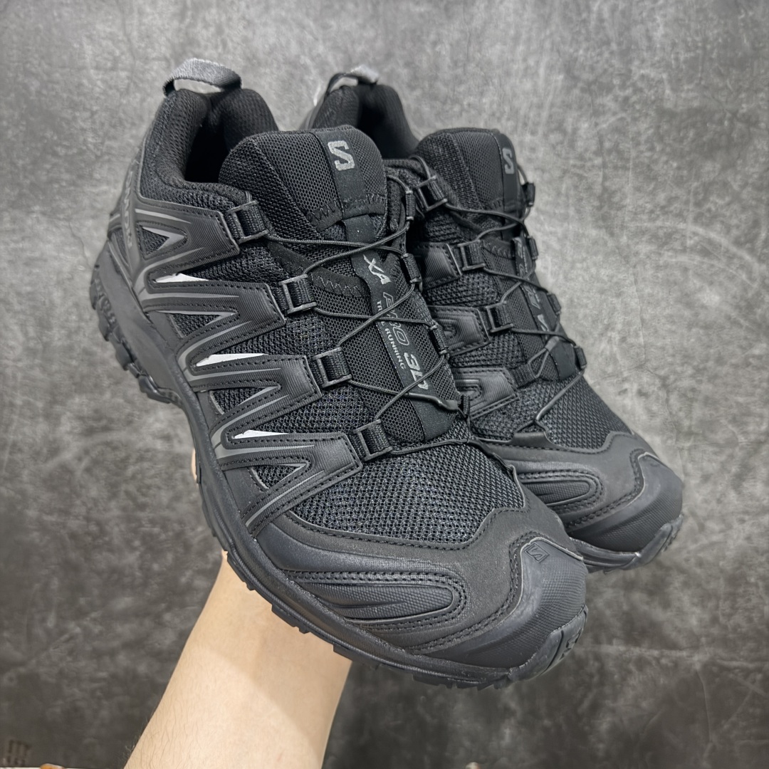 图片[4]-【新M版】SALOMON XA Pro 3D ADV 萨洛蒙潮流越野机能户外功能鞋 全新版本出货 品质 细节 材料实拍肉眼可以见！ 售前售后一步到位 纯原外贸平台特供订单 耗时半年巨作 全套原纸板楦头开发 原厂特供网布配套加持 确保原汁原味 完美呈现版型 原档数据独家私模五层组合大底 原装Ortholite轻量化鞋垫 中底布带钢印编号 原厂TPU锁扣 进口港宝加持 后跟自然饱满 还原公司包裹性 鞋面采用SENSIFT贴合技术 全方位贴合包裹脚型 鞋跟部鞋底牵引设计 提供强大的抓地性能 更适应野外崎岖不平的道路 其3D ADVANCED CHASSIS底盘 材料轻量大化 钉齿设计更具稳定性 防护性 鞋底易磨损区运用CONTAGRIP高耐磨材料 应对城市硬质路面长距离跑考验 尺码：36 36.5 37.5 38 38.5 39 40 40.5 41 42 42.5 43 44 44.5 45-选品中心