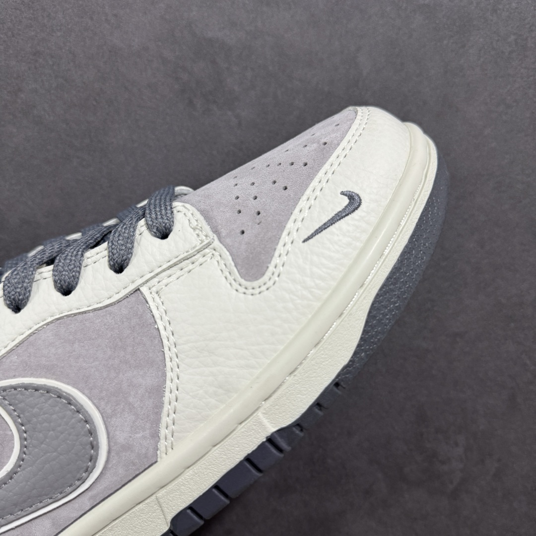  正常放店
【定制版】Nike SB Dunk Low Supreme联名三勾 奶白灰底配色 低帮休闲运