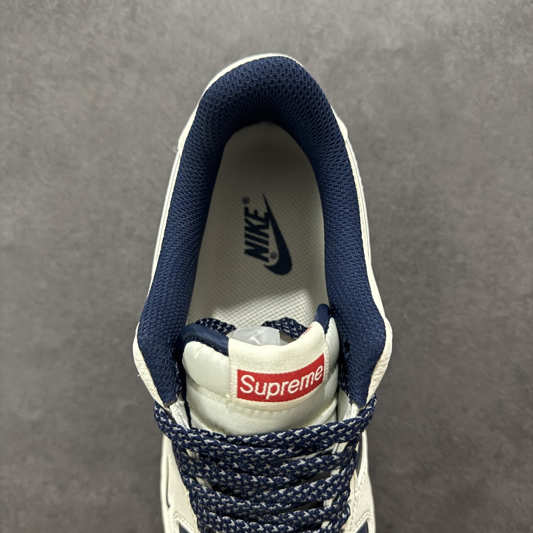 260 【定制版】海外限量发售！NIke Air Force 1 '07 Low “Supreme联名——米蓝亮边”空军一号 低帮 运动鞋 HH7518-057